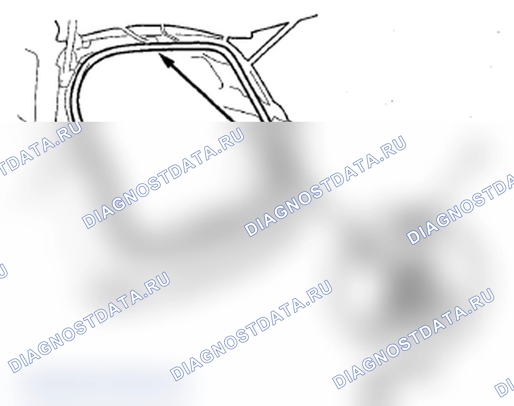 Рис. 113: Замена задней двери Weatherstrip. Acura RDX I рестайлинг