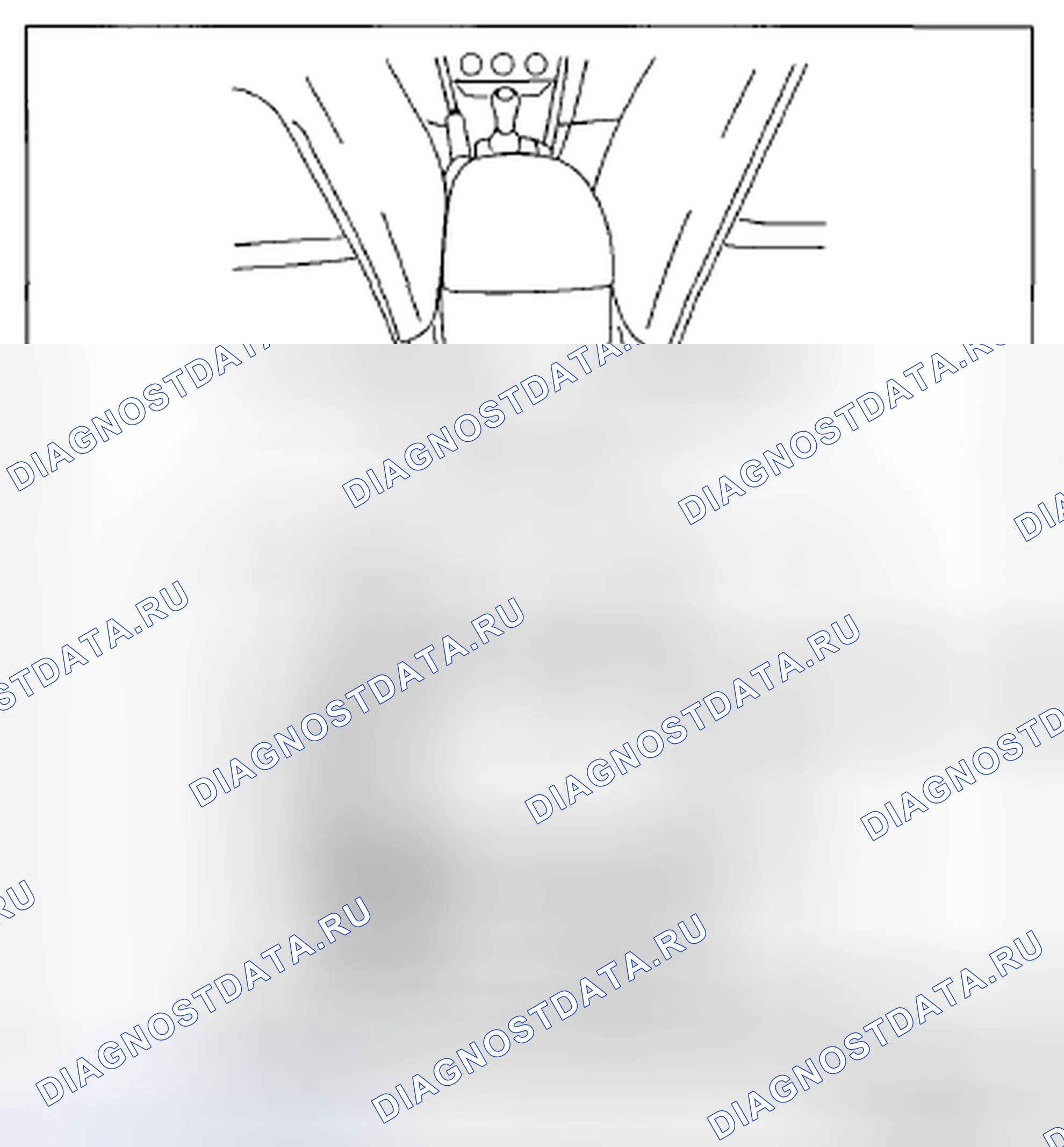 Рис. 160: Салон автомобиля, центр. Mazda CX-5 I