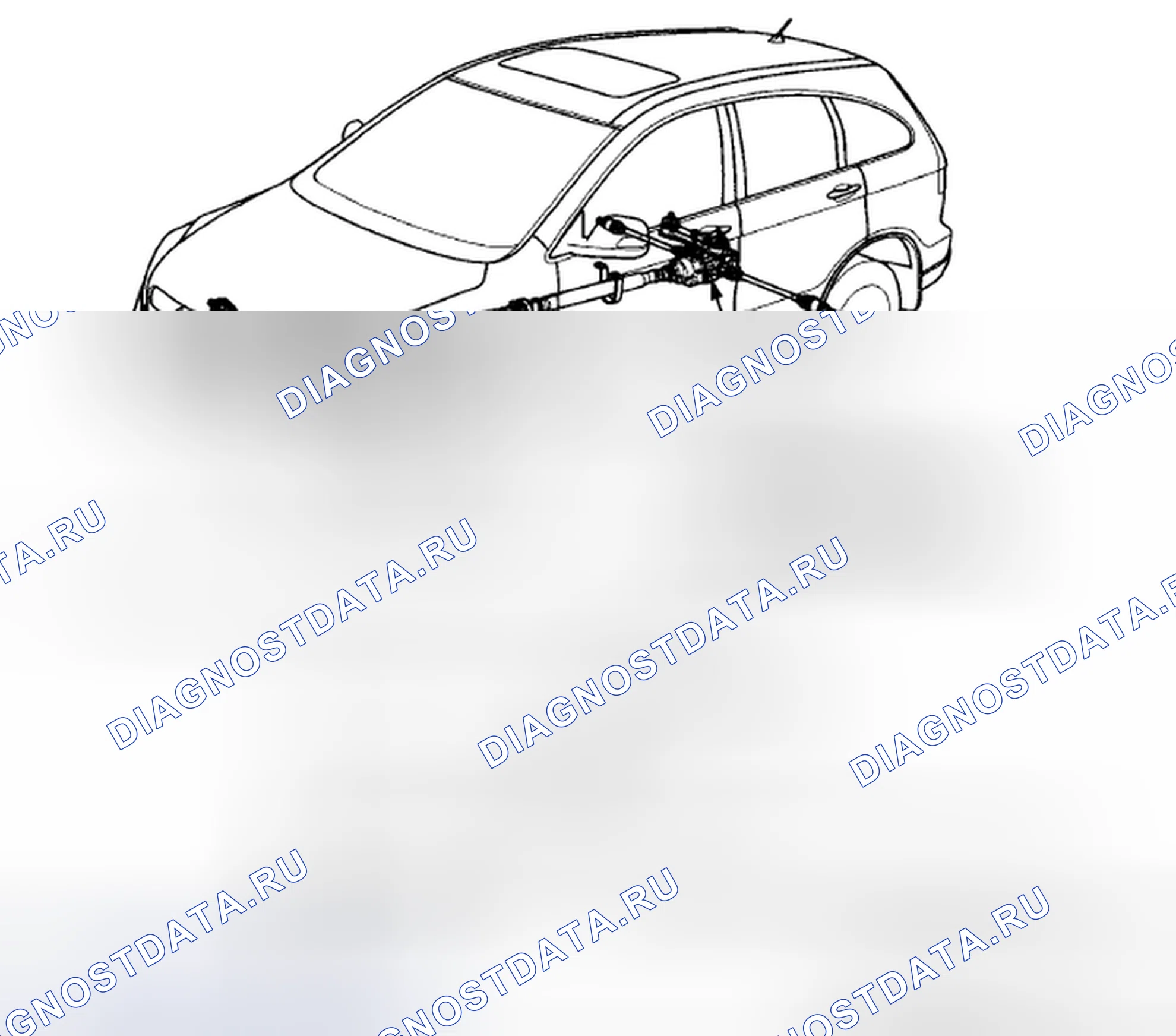 Рис. 57: Схема. Honda CR-V III