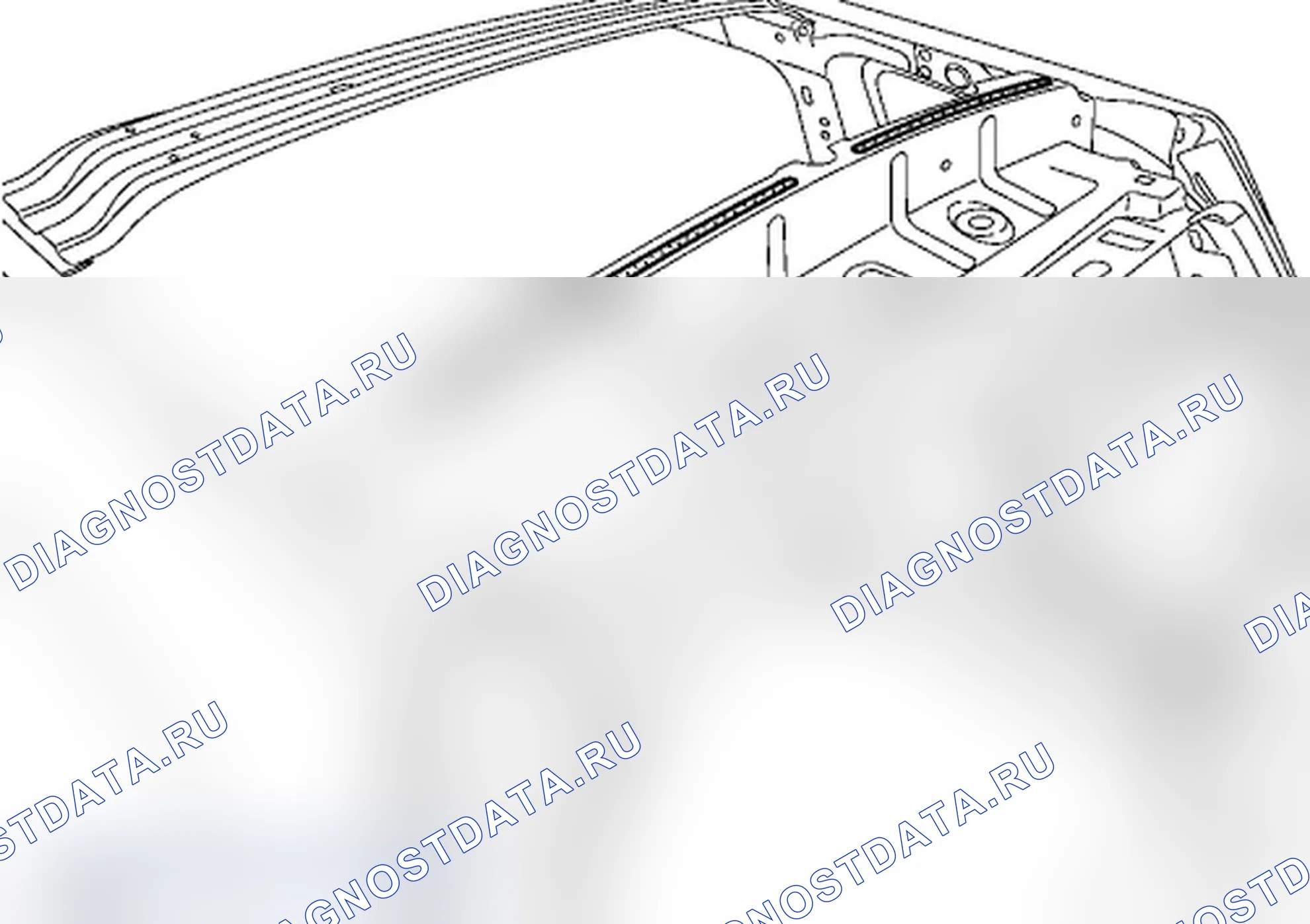 Крыша — вариант 2. Renault Megane II
