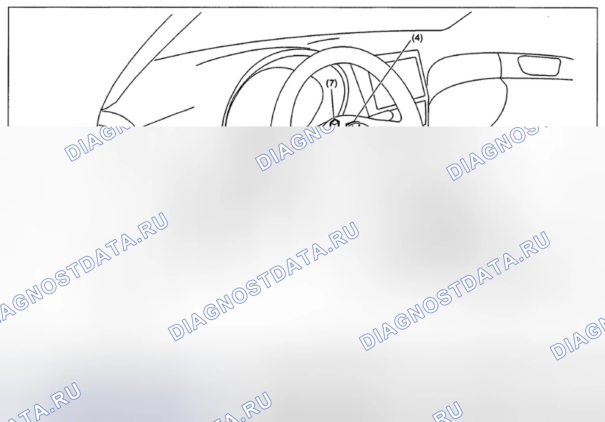 Рис. 119: РАСПОЛОЖЕНИЕ. Subaru Impreza GH