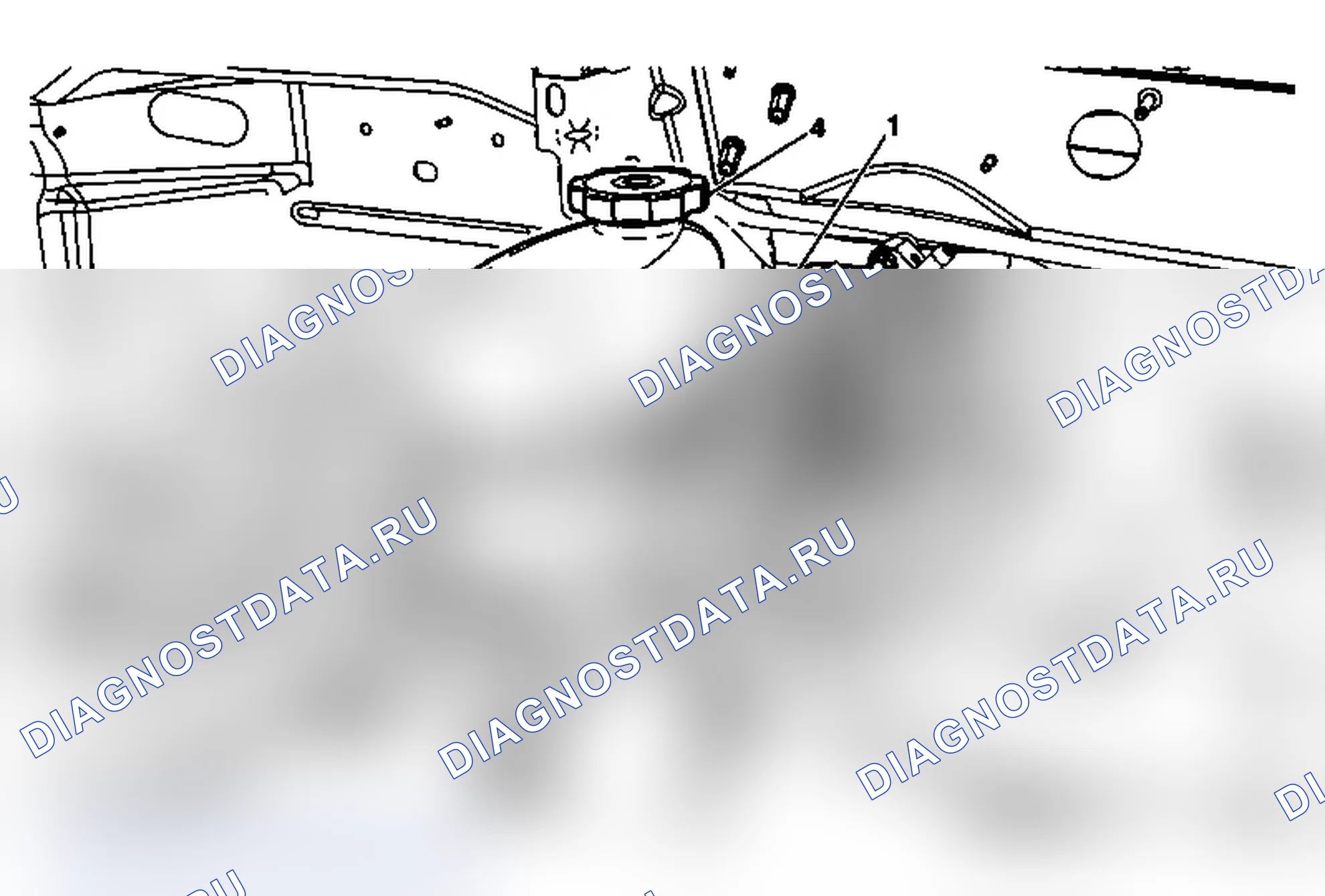 Рис. 3: Замена главного цилиндра. Chevrolet Express G1500 
