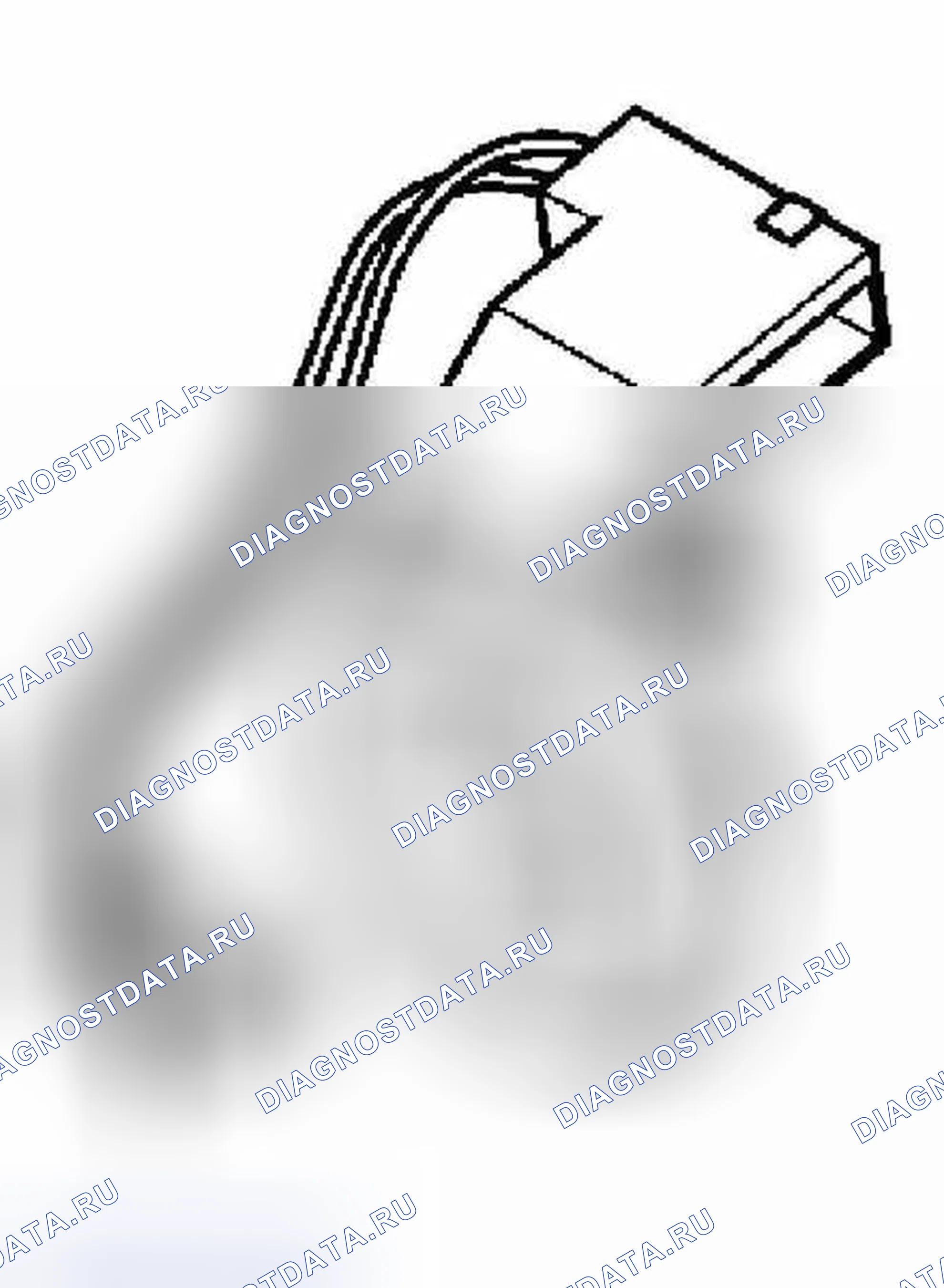 Рис. 33: Катушка транспондера выключателя зажигания. Land Rover Freelander L314