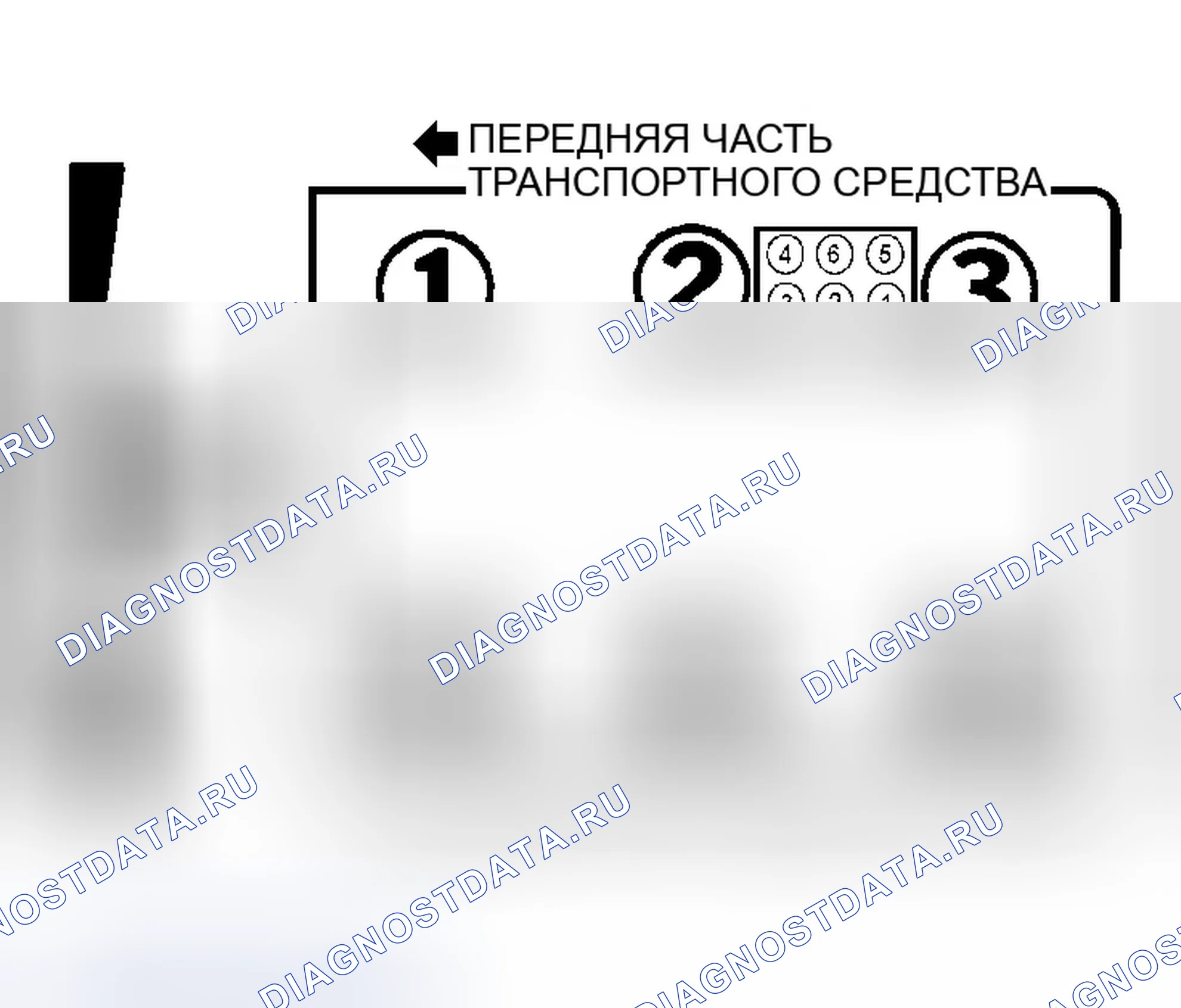 Рис. 5: порядок работы цилиндров и метки времени - 4.0L. Ford Aerostar I