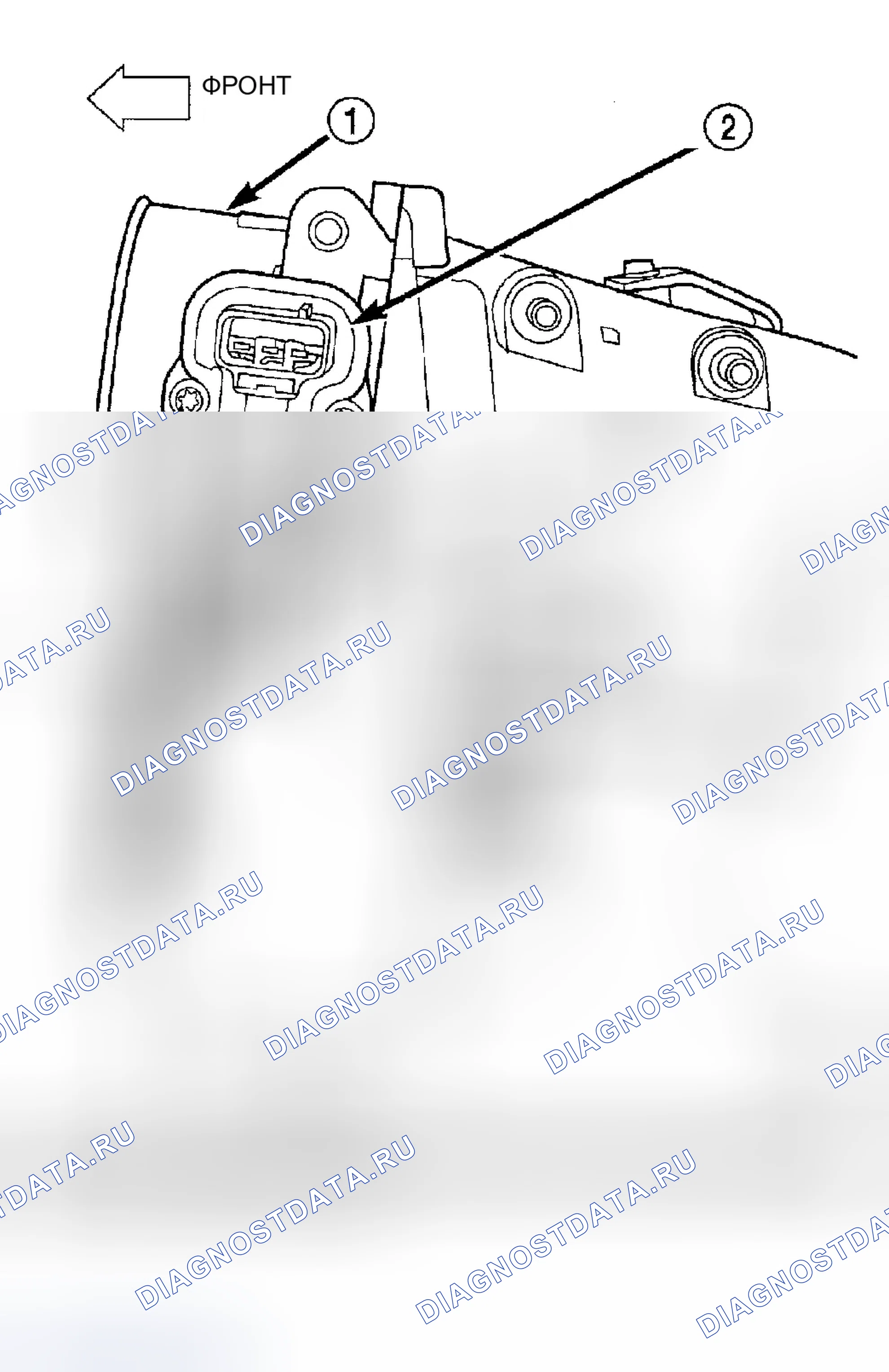 Рис. 144: 4.7л В-8. Dodge Pickup R1500 
