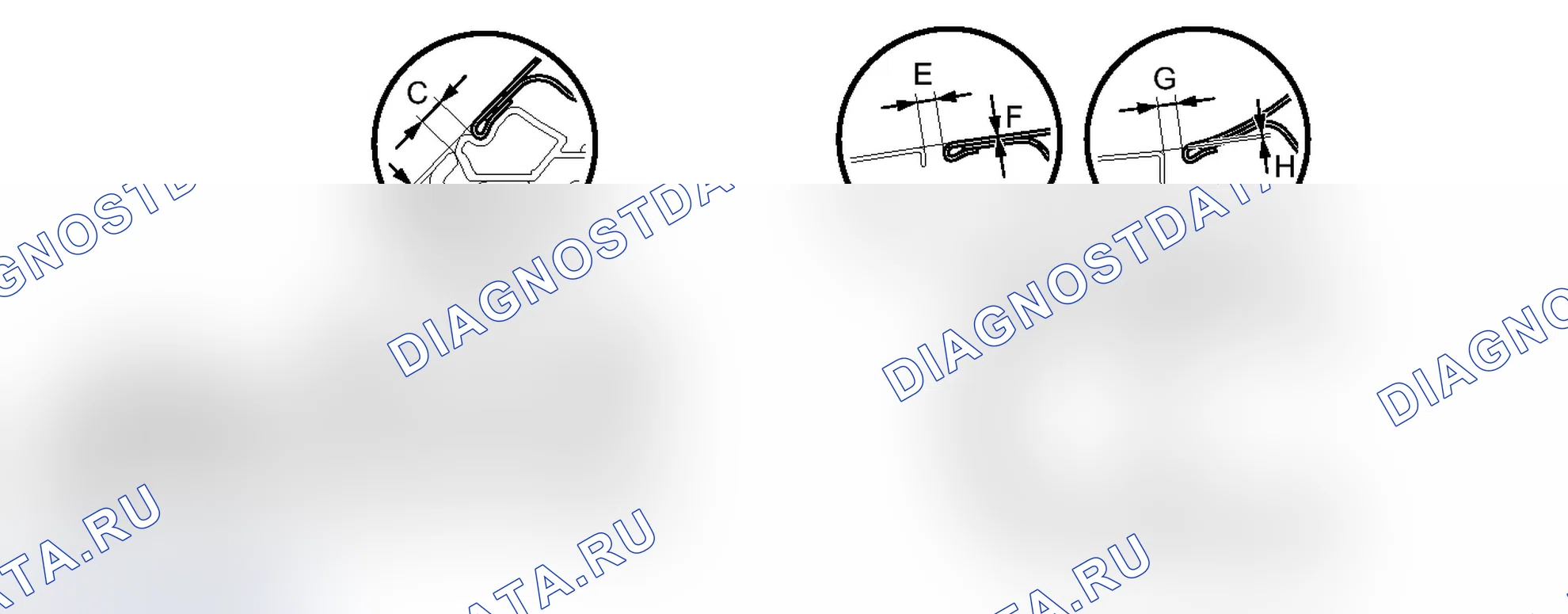 Рис. 7: ОСМОТР ТРАНСПОРТНОГО СРЕДСТВА. Lexus IS F I