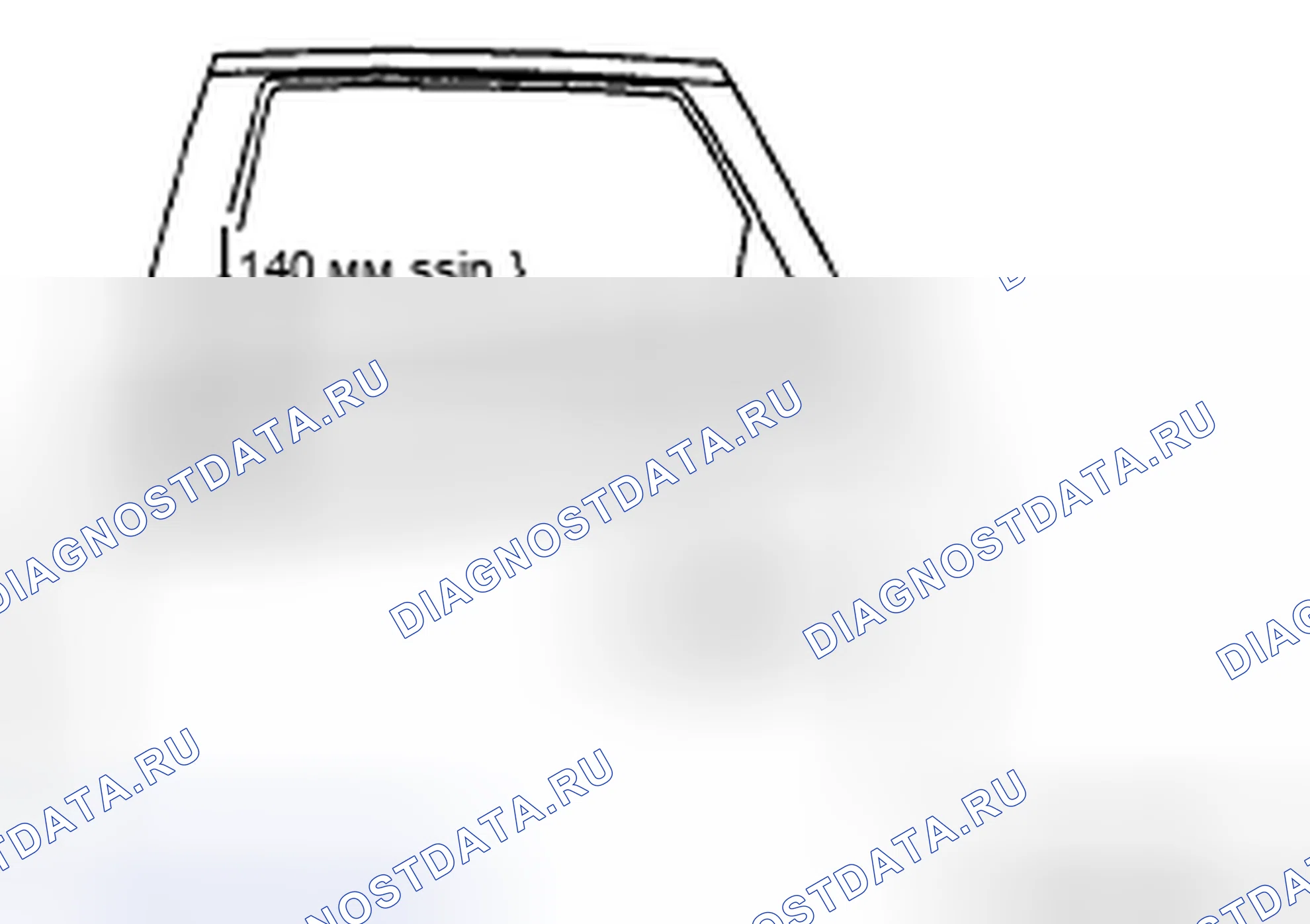Рис. 5: ДЕМОНТАЖ / МОНТАЖ СТЕКЛА ЗАДНЕЙ ДВЕРИ. Mazda CX-7 I рестайлинг
