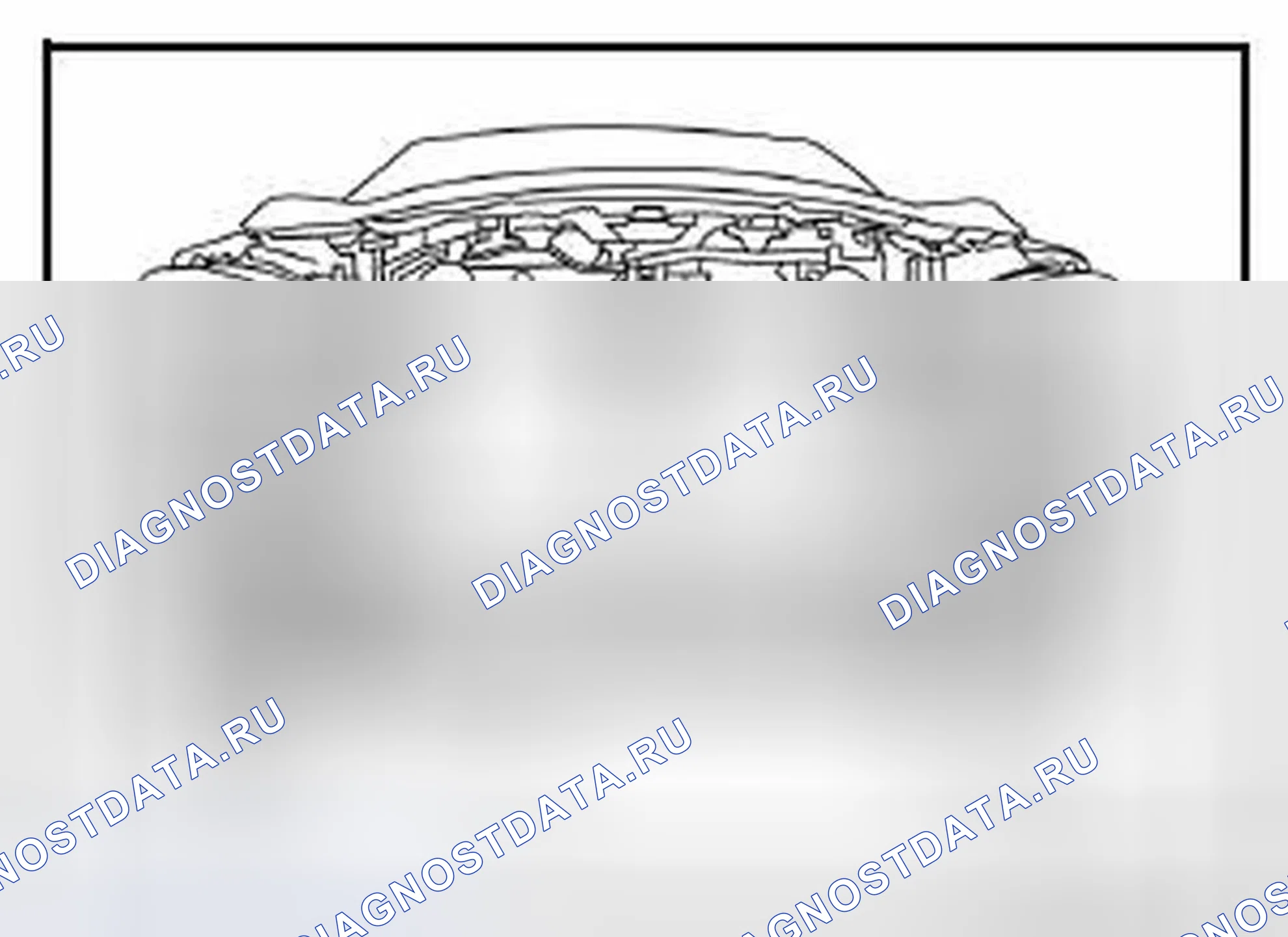 Рис. 14: Начальное вертикальное выравнивание датчика ICC. Infiniti QX60 I