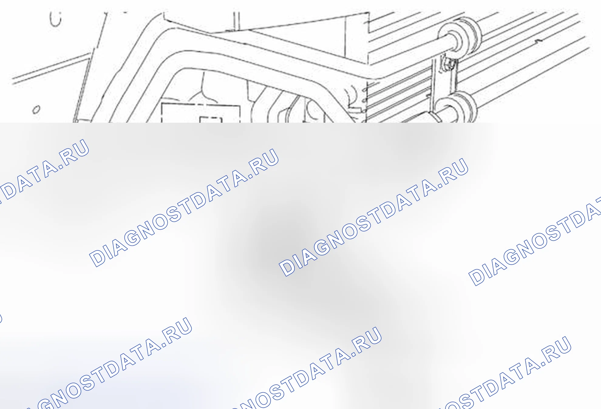 Рис. 17: Замена нижнего кронштейна радиатора. Chevrolet Orlando I