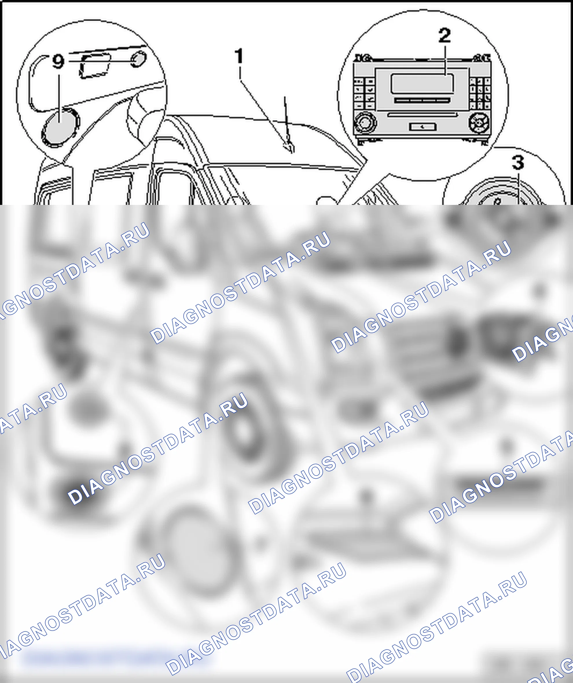 Аудиосистема «„RCD 4001“». Volkswagen Crafter I