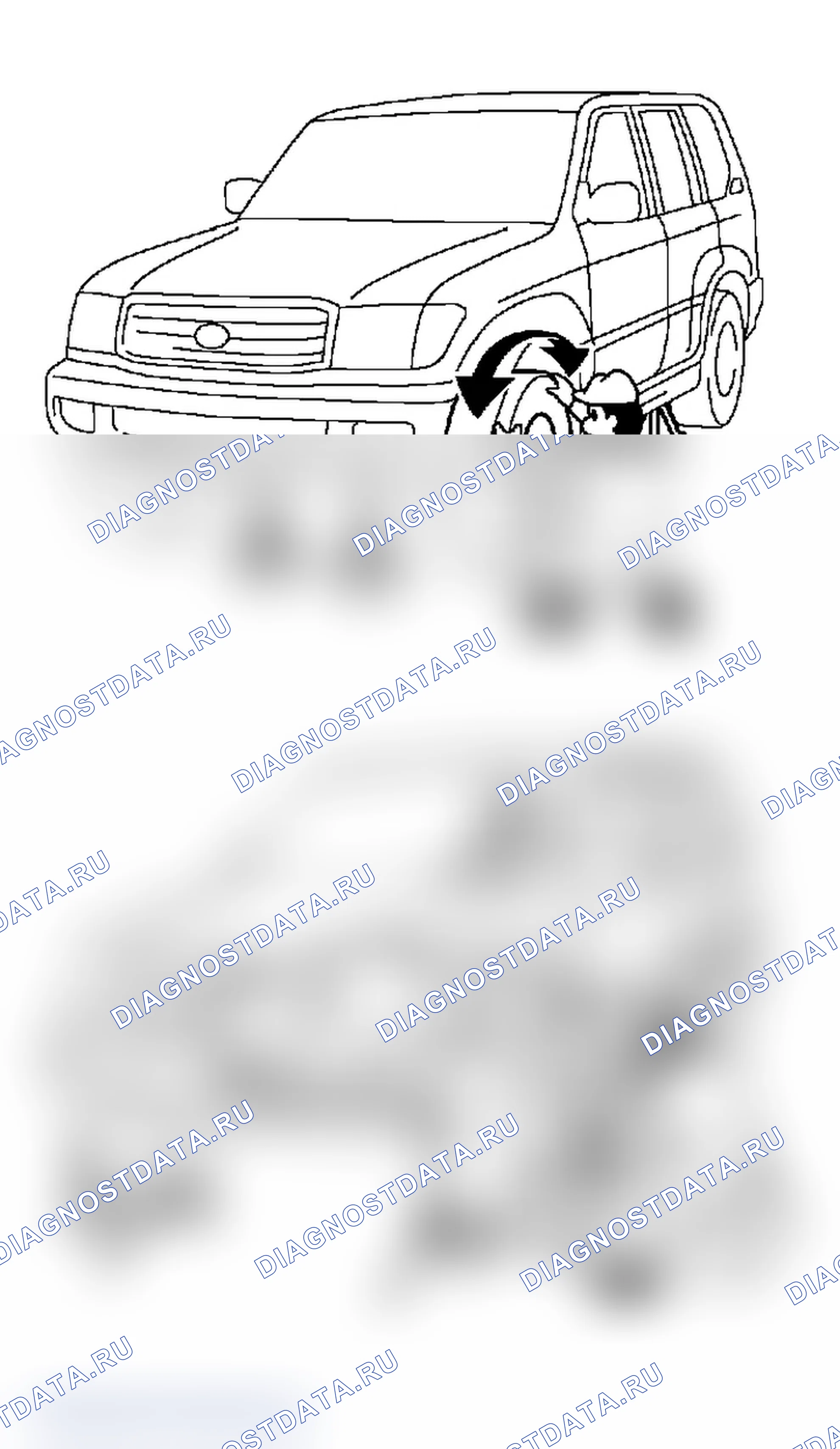 Рис. 38. Toyota Land Cruiser 100 рестайлинг