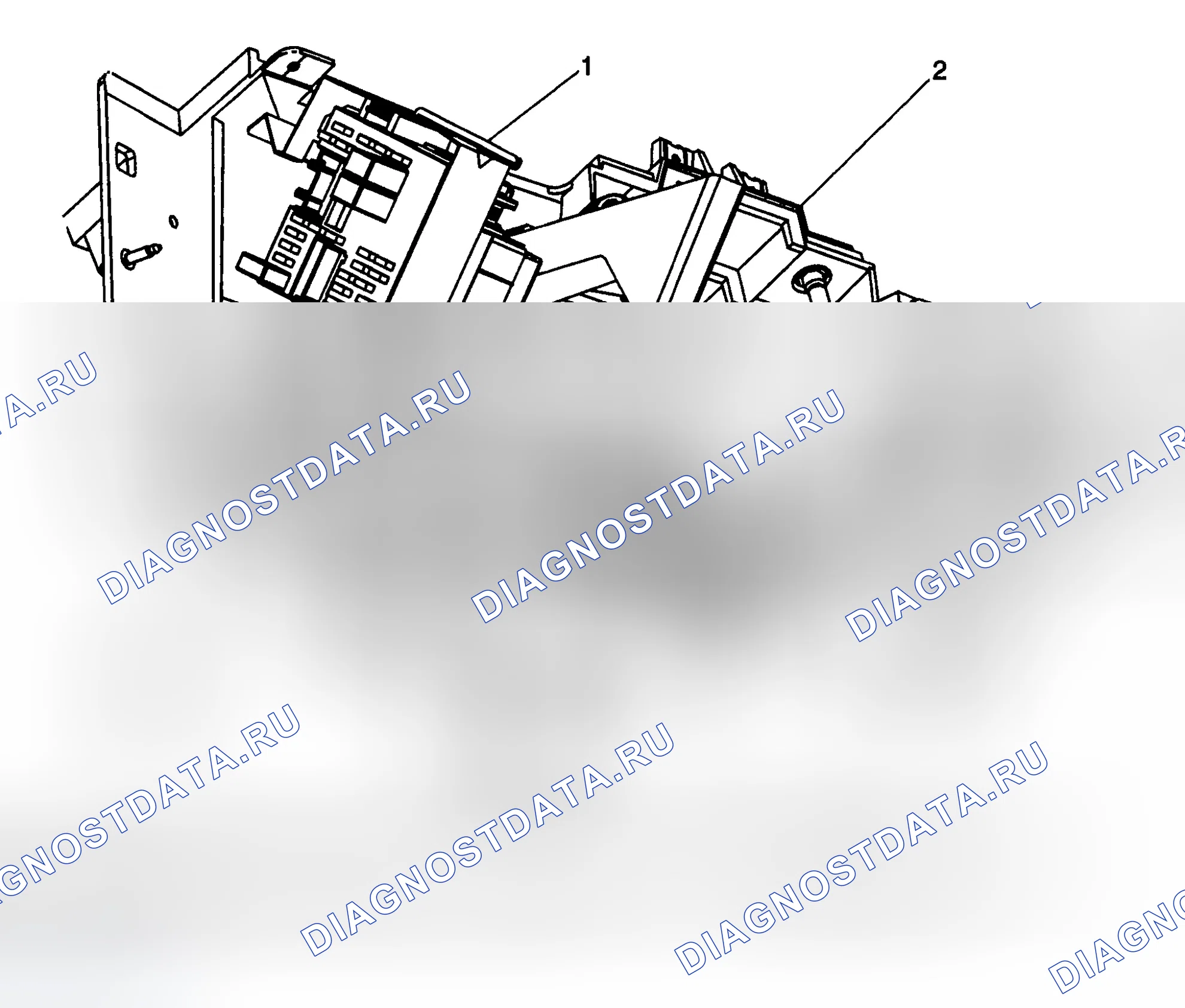 Рис. 37: Виды компонентов системы управления кузовом. GMC Sierra 1500 HD 