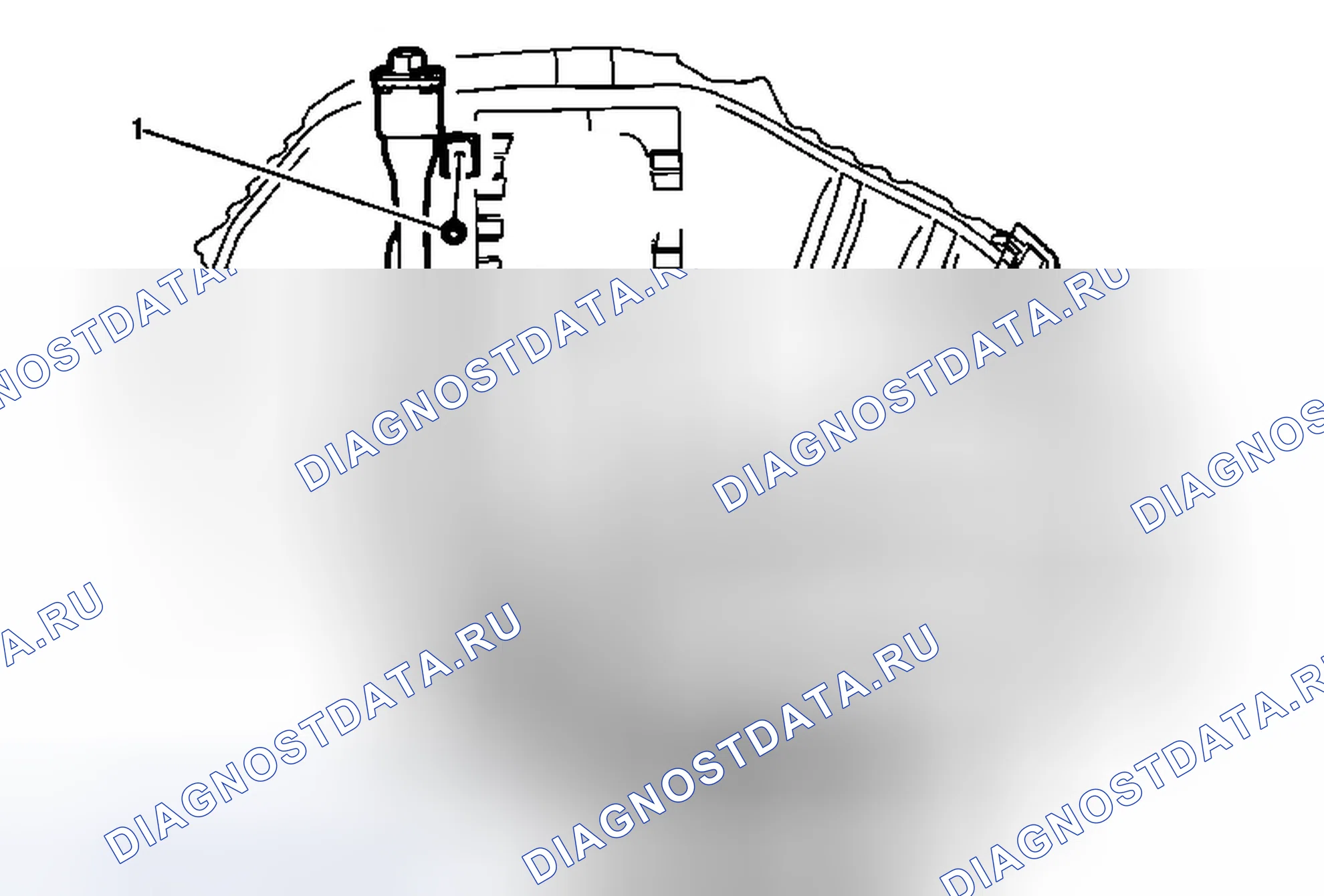 Рис. 26: Замена наливной трубы топливного бака. Chevrolet Volt I