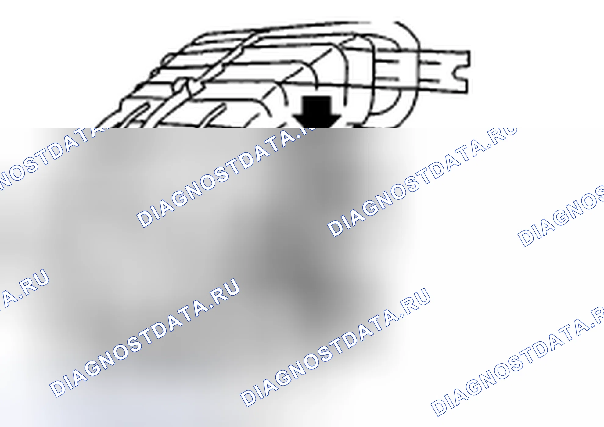 Рис. 96: ПРИВОД ВПУСКНОЙ ДВЕРИ. Subaru Tribeca WX рестайлинг