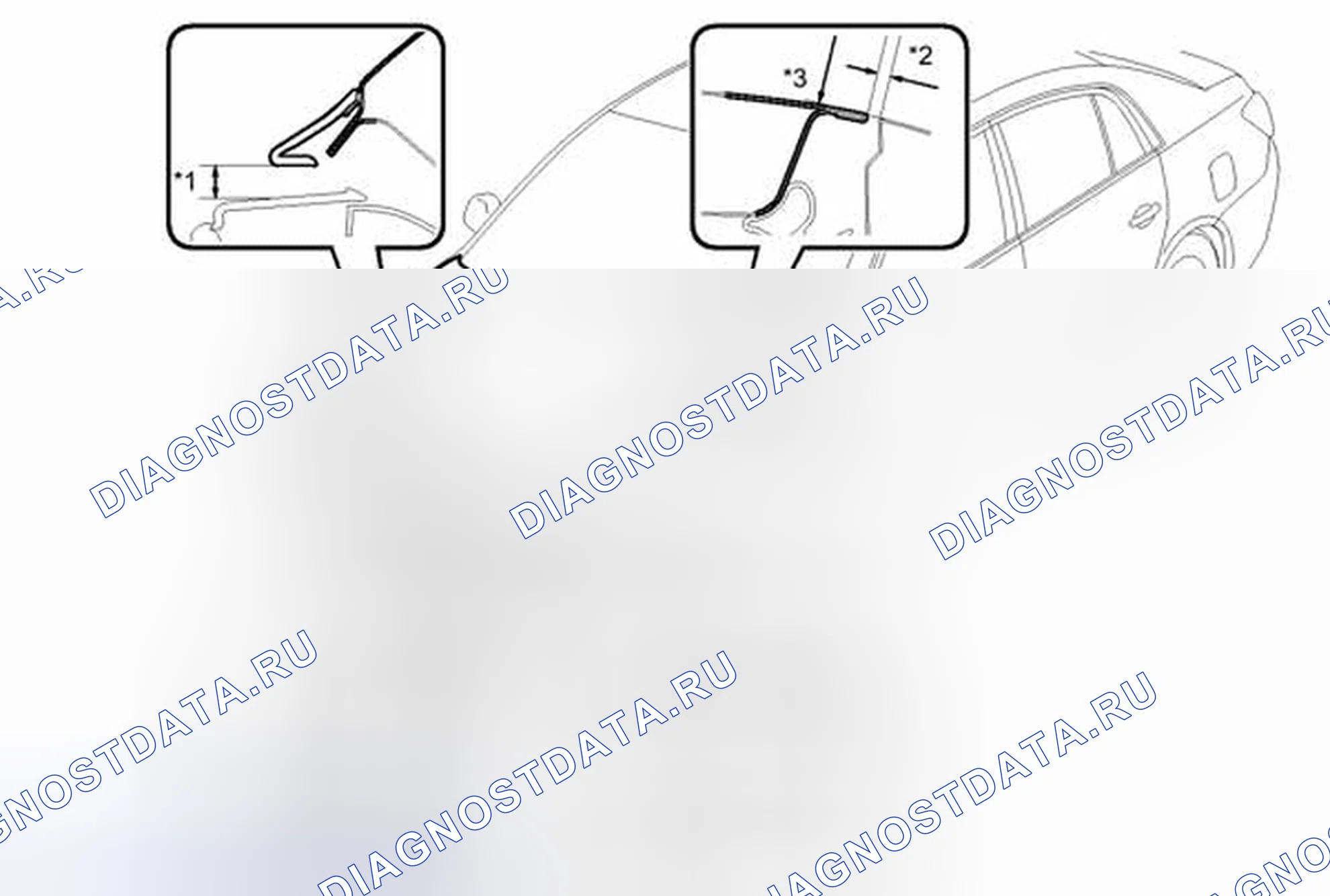 Рис. 6. Toyota Avalon XX30 рестайлинг 2