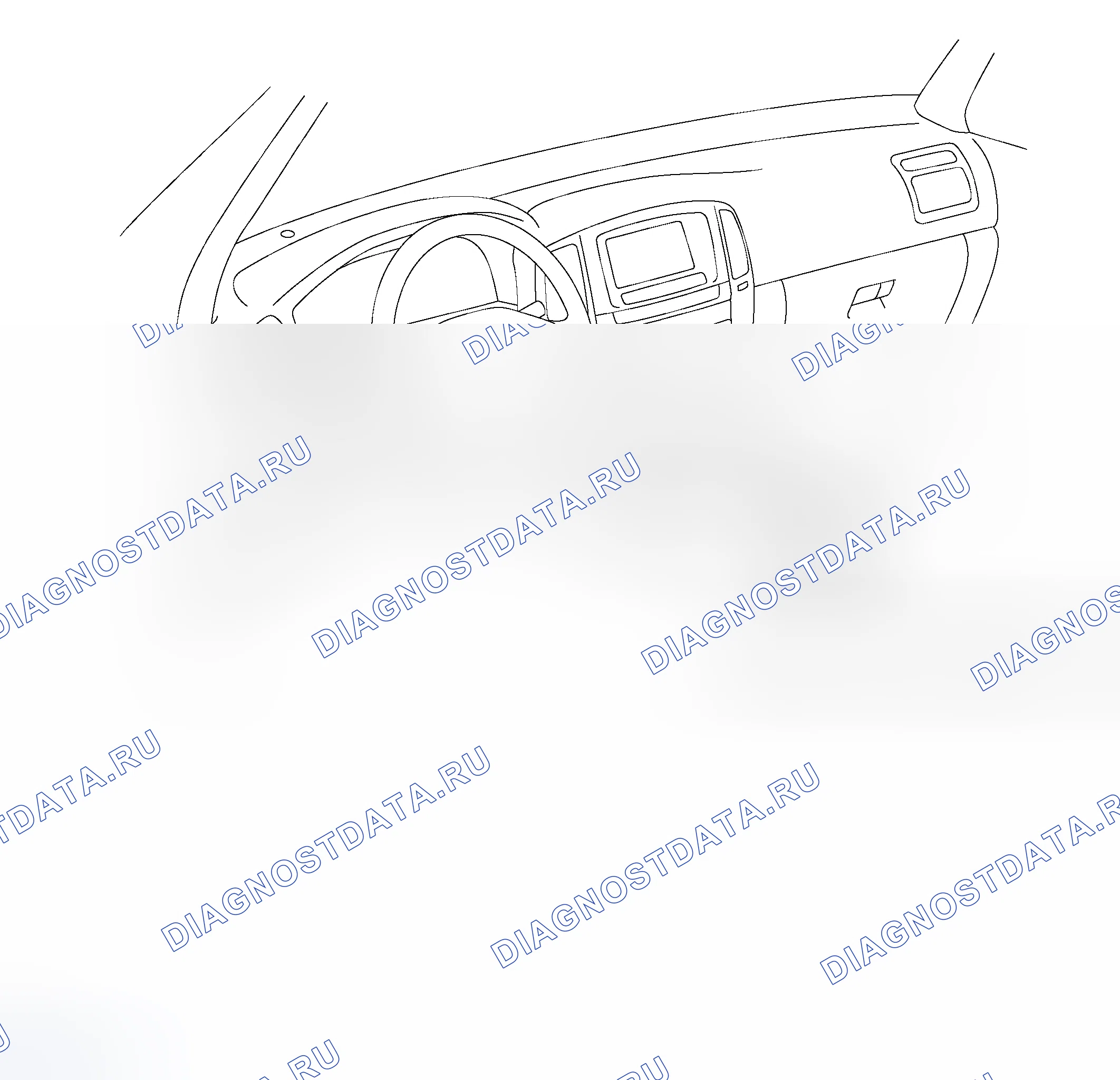 Рис. 227: КОМПОНЕНТЫ. Toyota Land Cruiser 100 рестайлинг 2