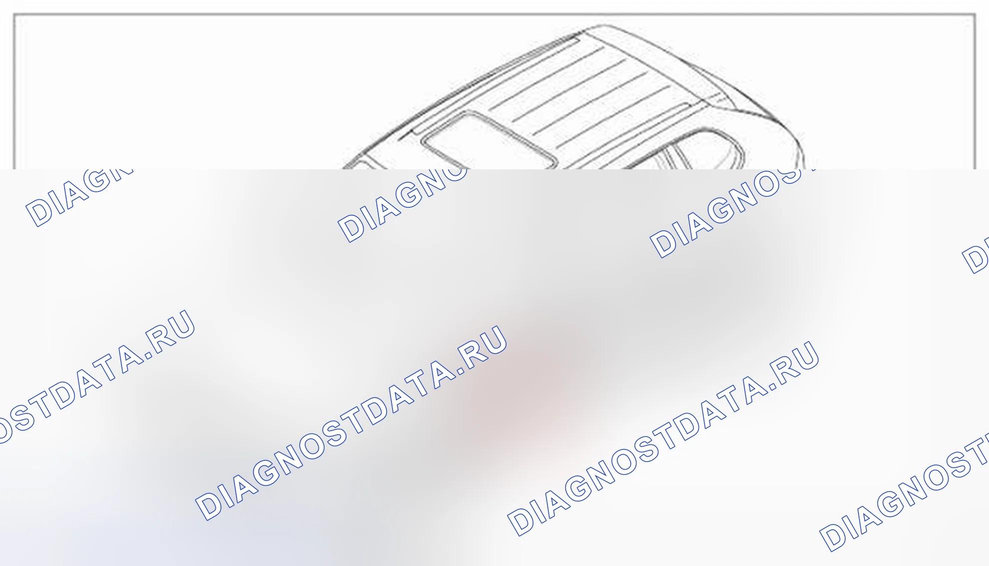 Рис. 970: Установка центральной крышки. Porsche Cayenne GTS 957 рестайлинг