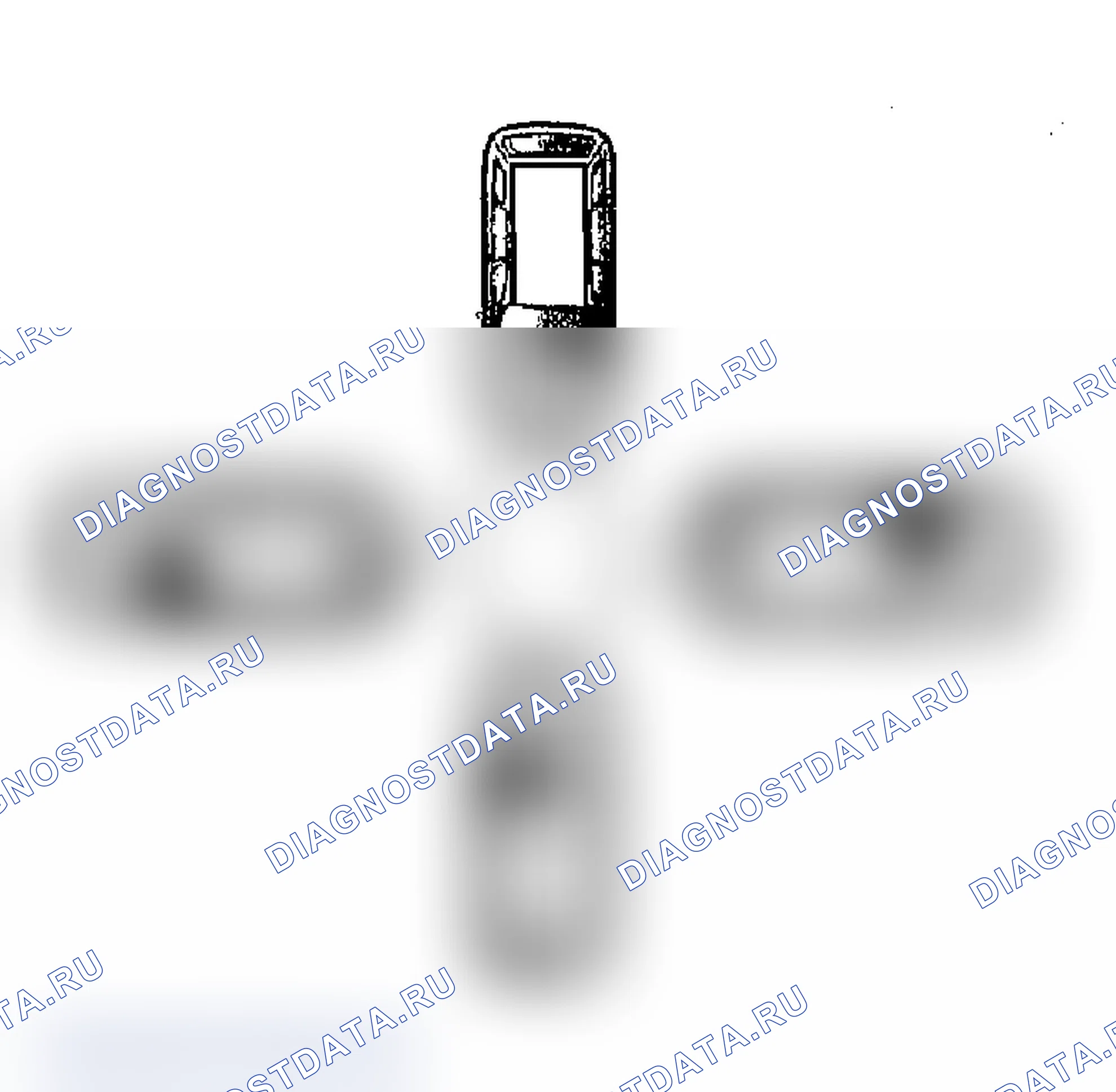 Рис. 4: КАК ИСПРАВИТЬ АЗИМУТАЛЬНЫЙ ИНДИКАТОР. Hyundai Santa Fe II