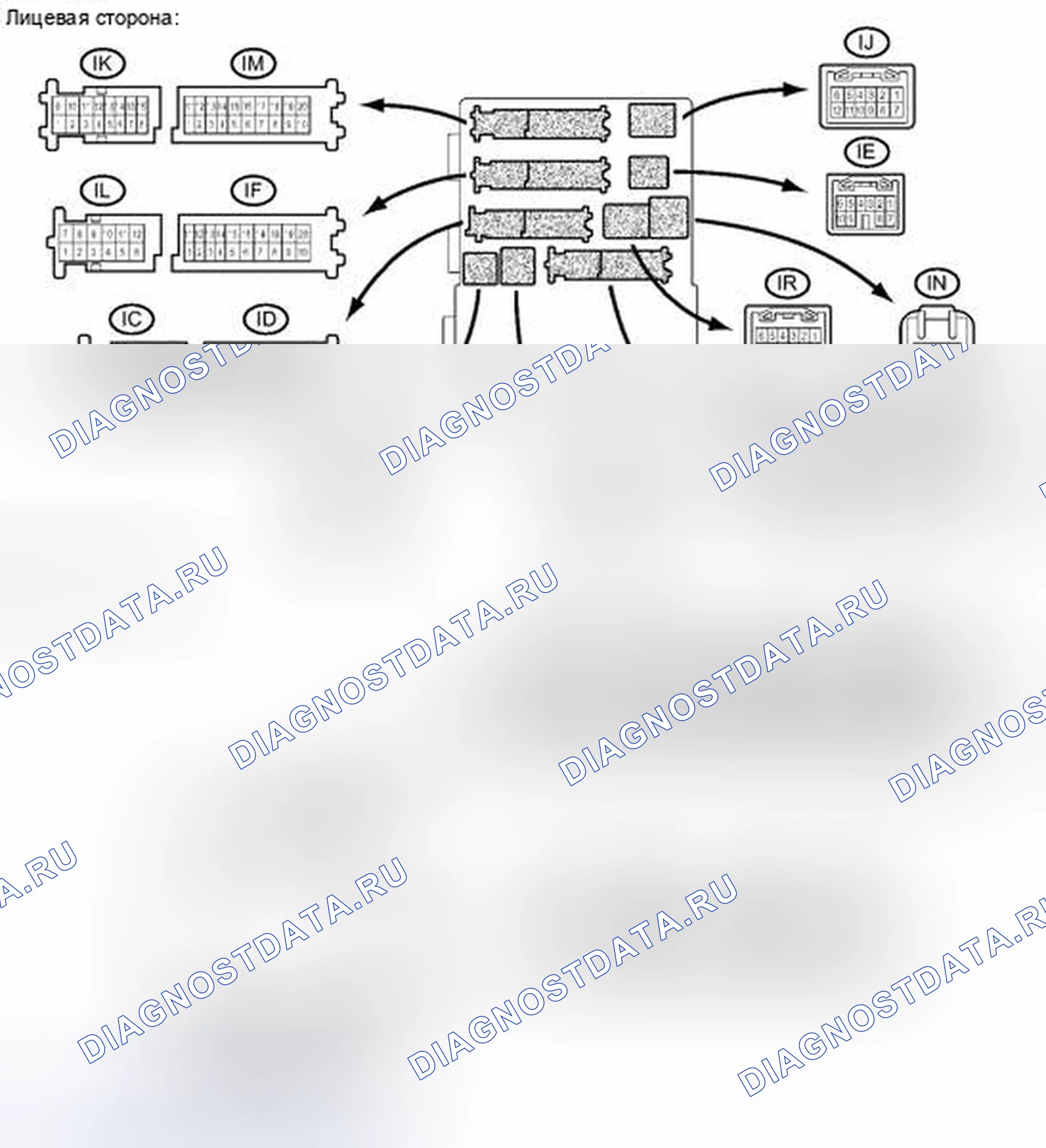 Рис. 13. Toyota Avalon XX30 рестайлинг 2