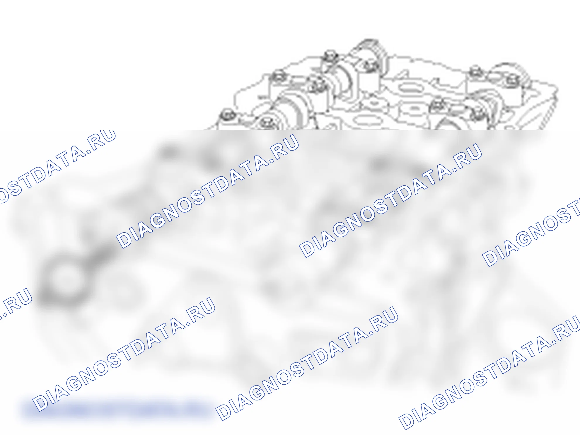 Проверка CVVT и распределительный вал. Hyundai Santafe Sport DMA