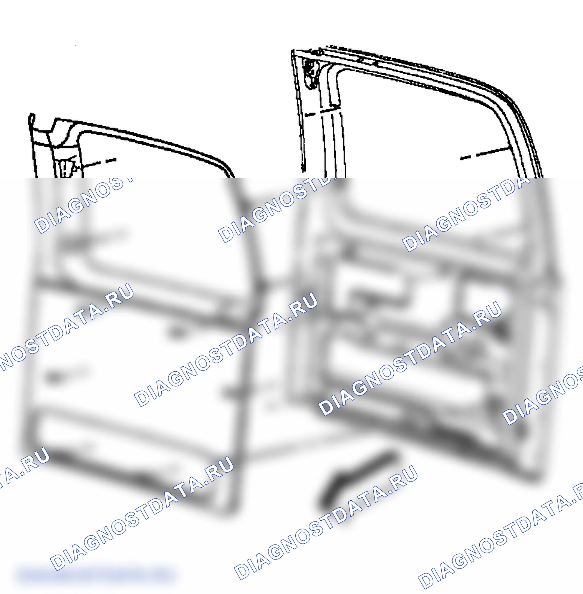 Рис. 11: Порядок демонтажа. GMC Savana Camper Special G3500 