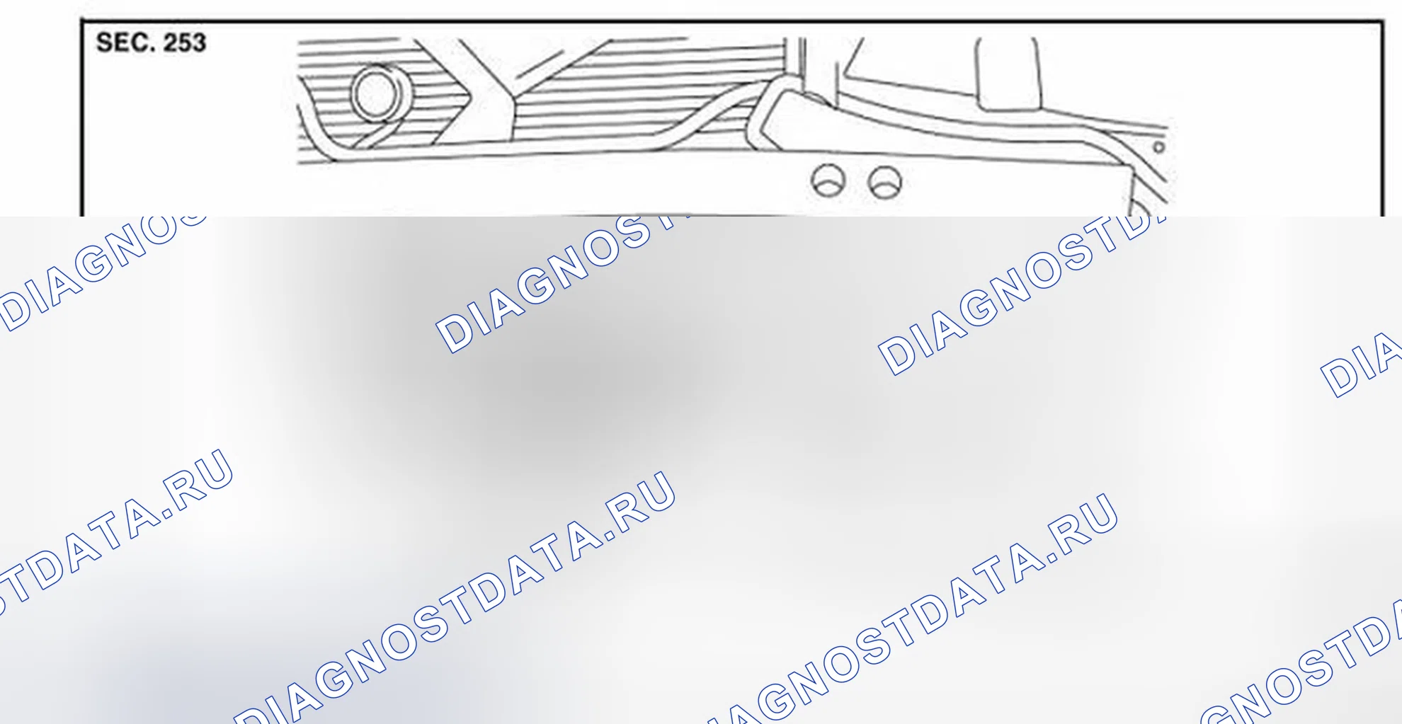 Рис. 58: Интегрированный блок датчика ICC. Infiniti M35 III рестайлинг