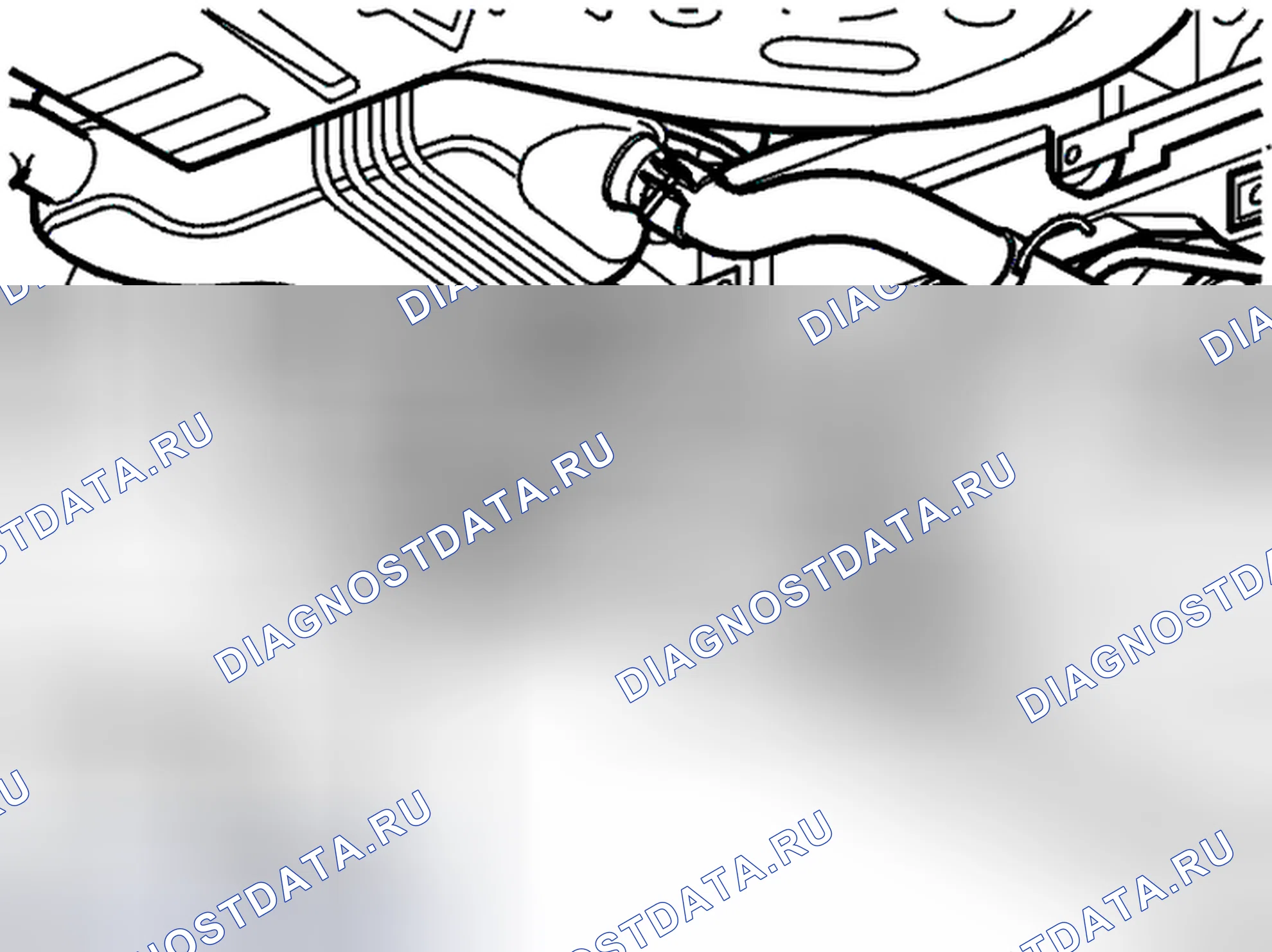 Рис. 128: Снятие амортизатора. Volvo V70 II рестайлинг