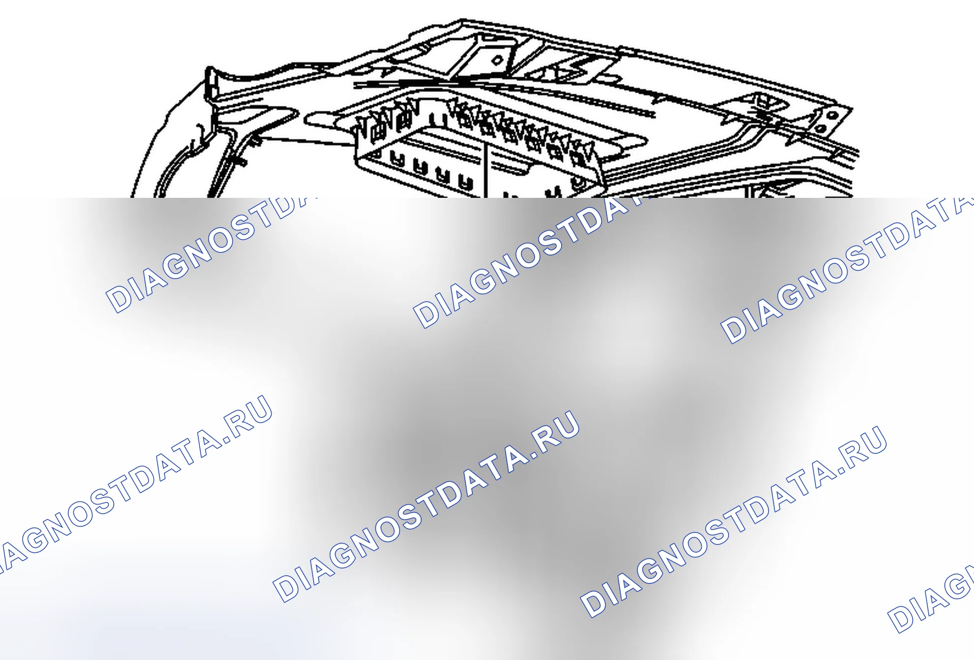 Рис. 9: Замена надувного удерживающего модуля приборной панели. Chevrolet Traverse I