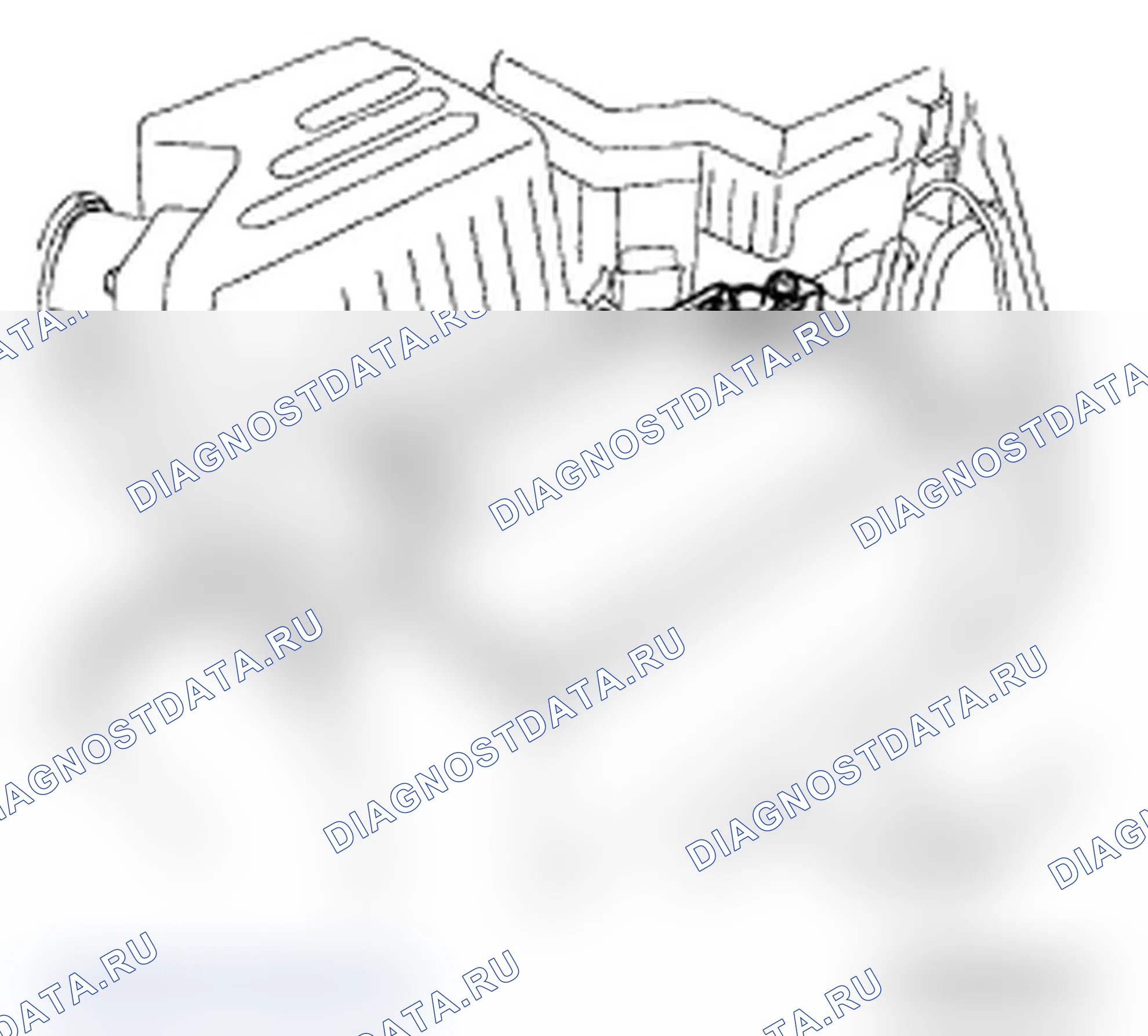Рис. 34: РАСПОЛОЖЕНИЕ КОМПОНЕНТОВ. Hyundai Santa Fe II