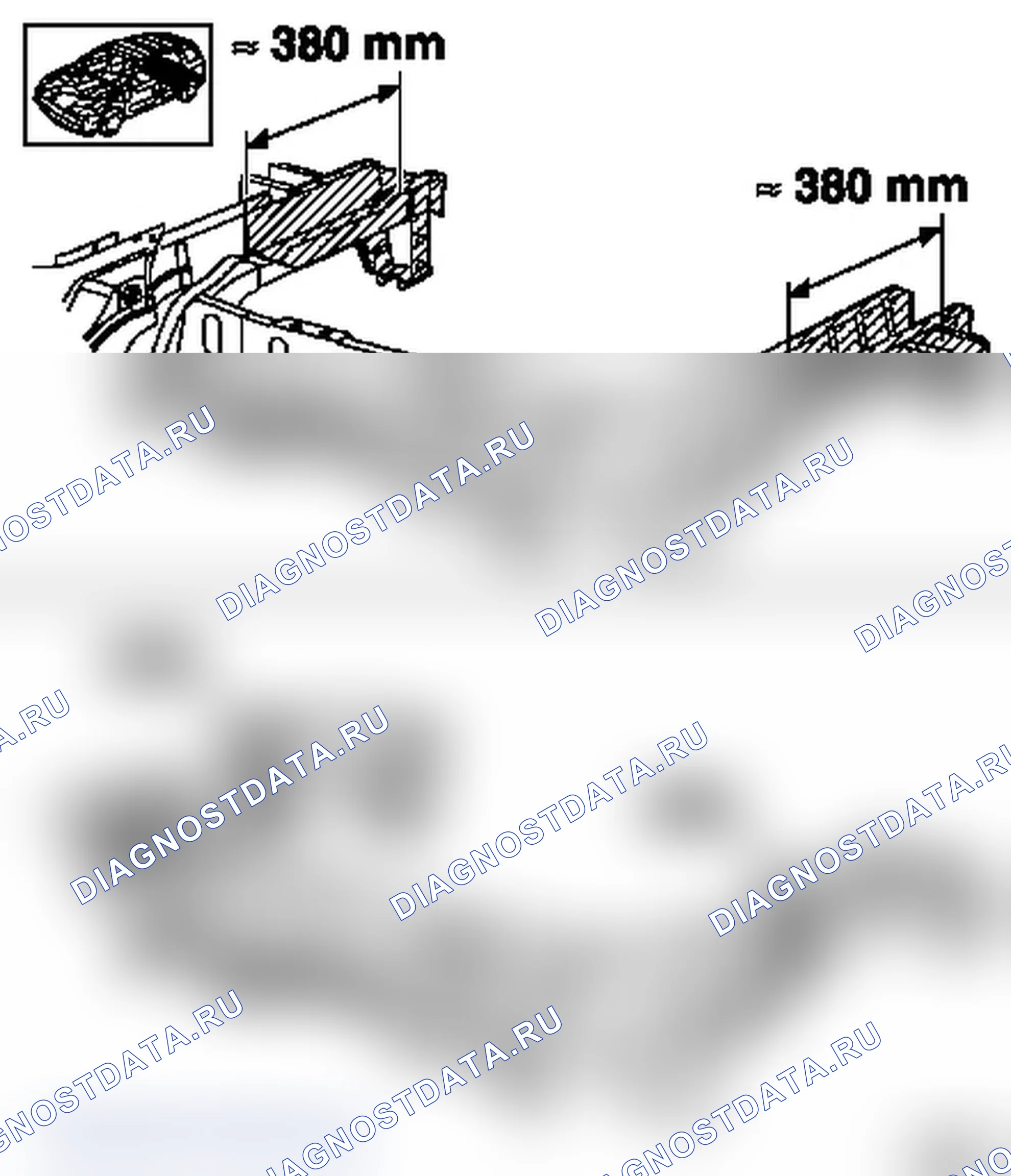 Замена задней рамы (модели F35, F70). Opel Astra G