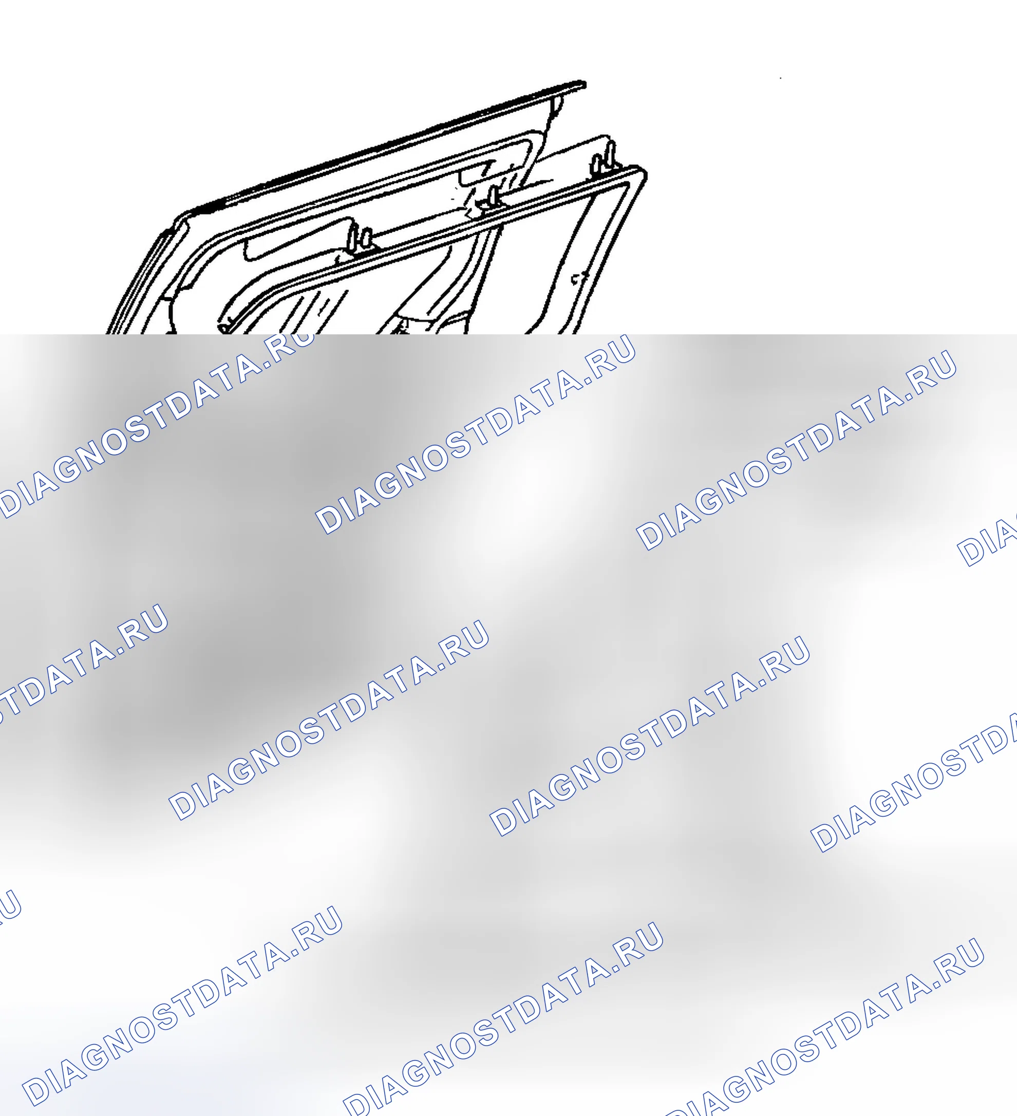 Рис. 6: Демонтаж и монтаж. Chrysler Town & Country IV