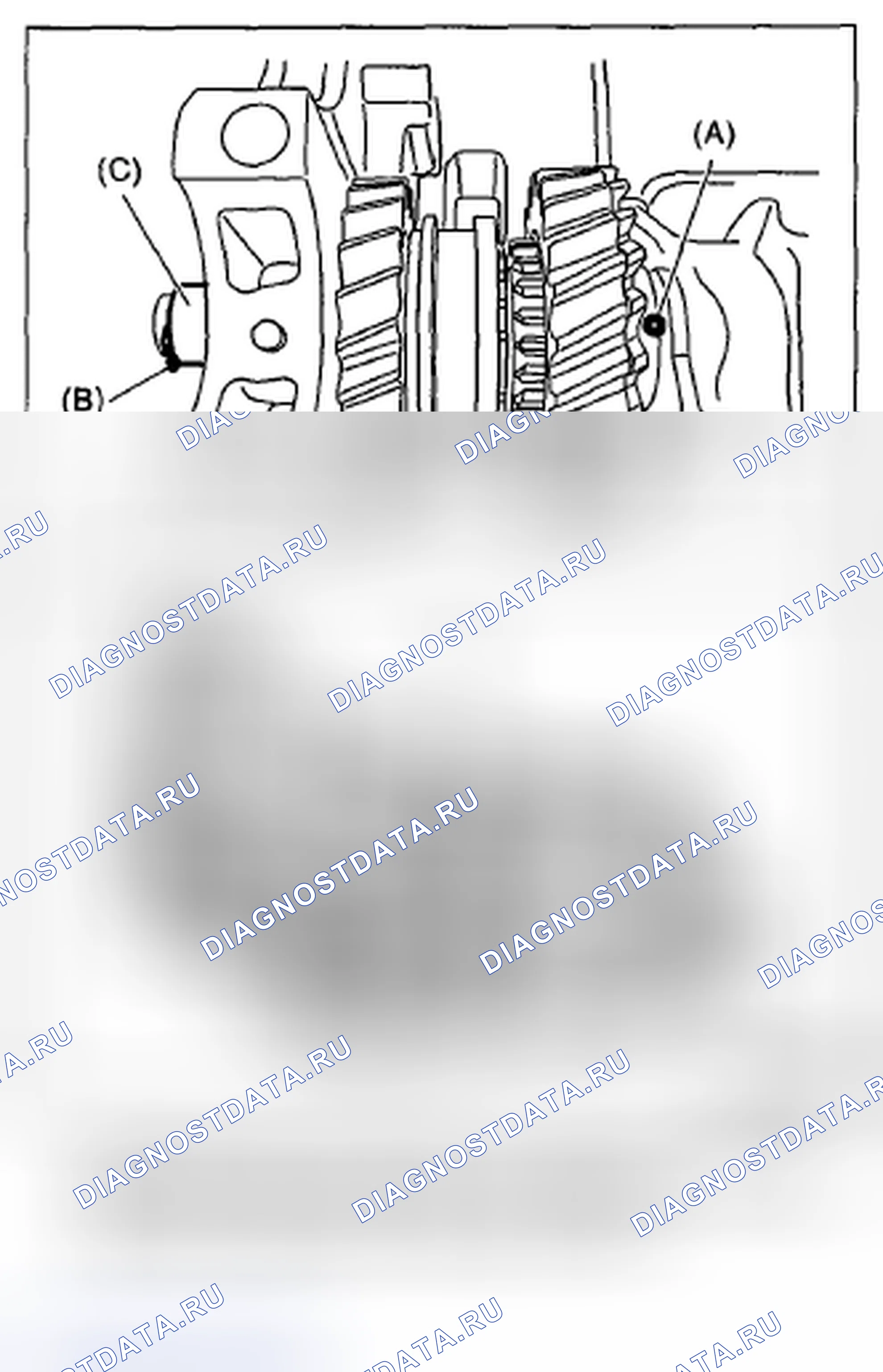 Рис. 226: ДЕМОНТАЖ. Subaru Outback BR