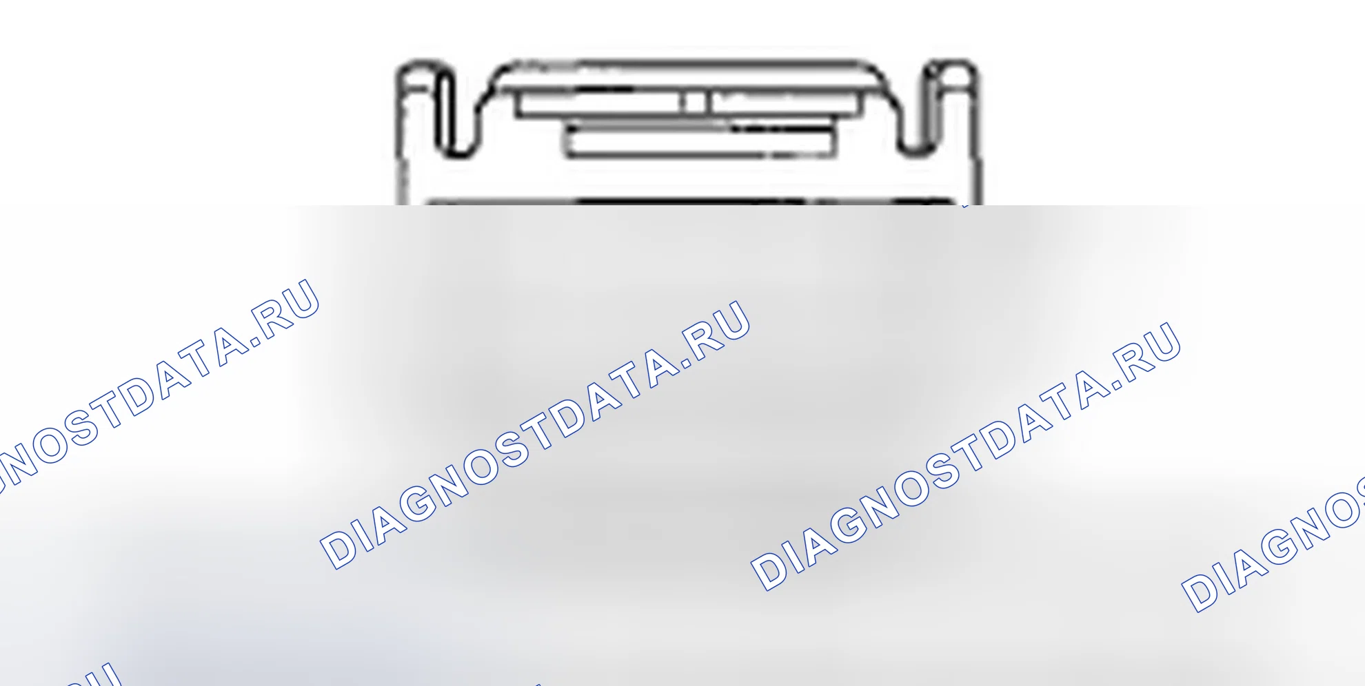 Рис. 318: РАЗЪЕМ B БЛОКА УПРАВЛЕНИЯ USB-АДАПТЕРОМ (5p). Honda Crosstour I