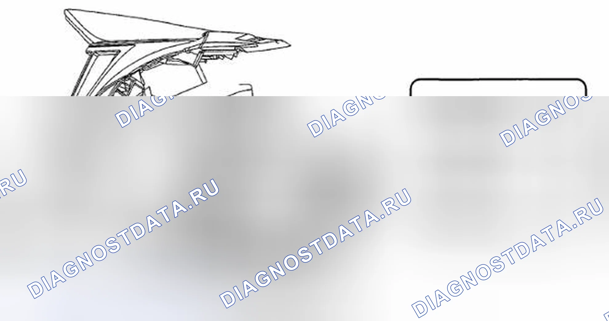 Рис. 33: ДЕМОНТАЖ. Subaru Outback BR