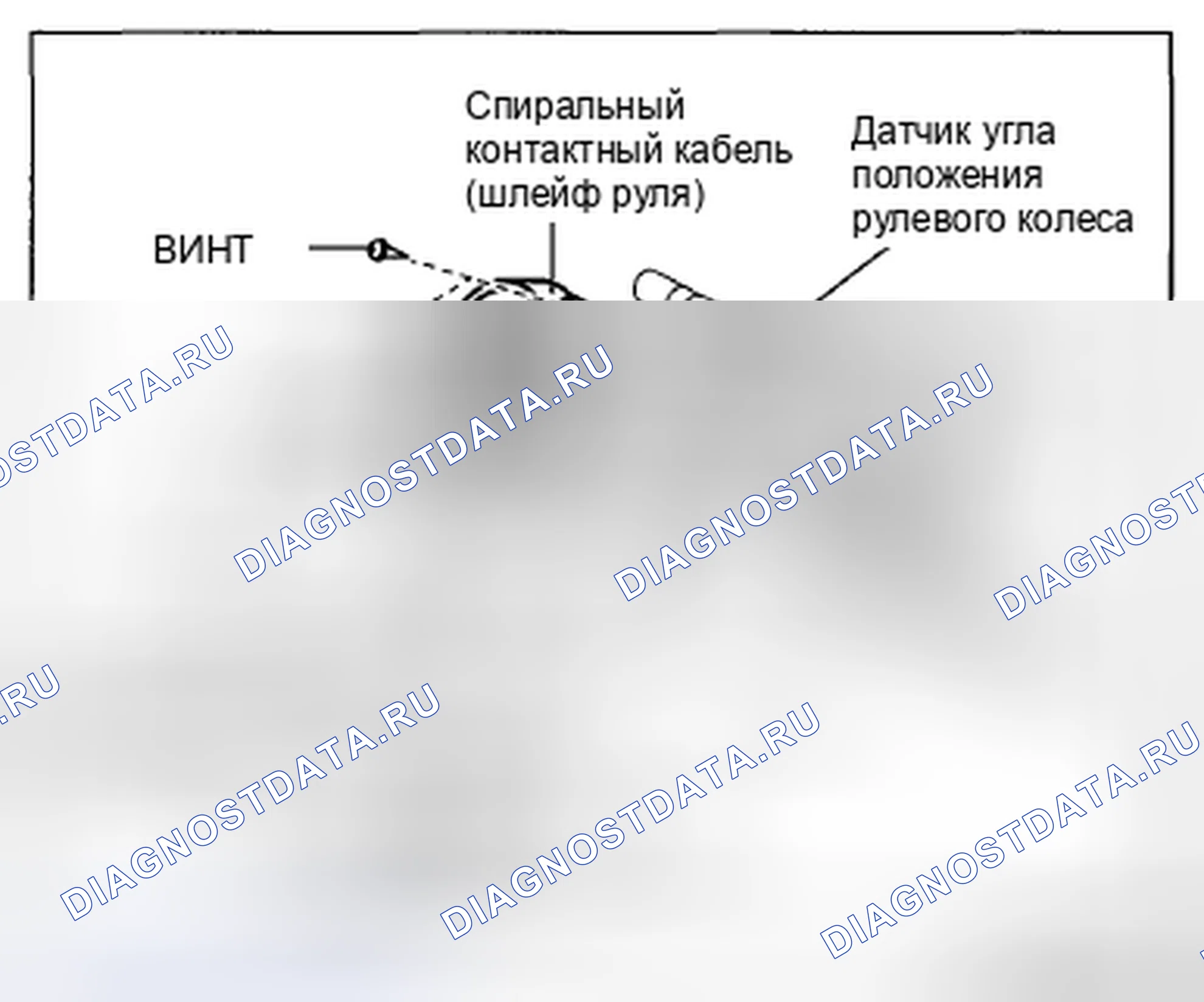 Рис. 31: СНЯТИЕ / УСТАНОВКА контактное кольцо руля. Honda CR-V IV рестайлинг