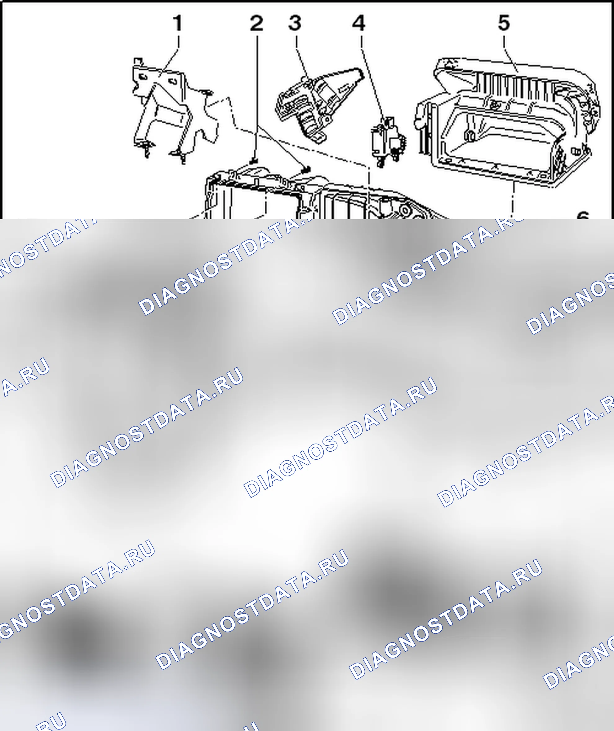 Рис. 36: НАГРЕВАТЕЛЬ И КОНДИЦИОНЕР. Volkswagen Eos I рестайлинг