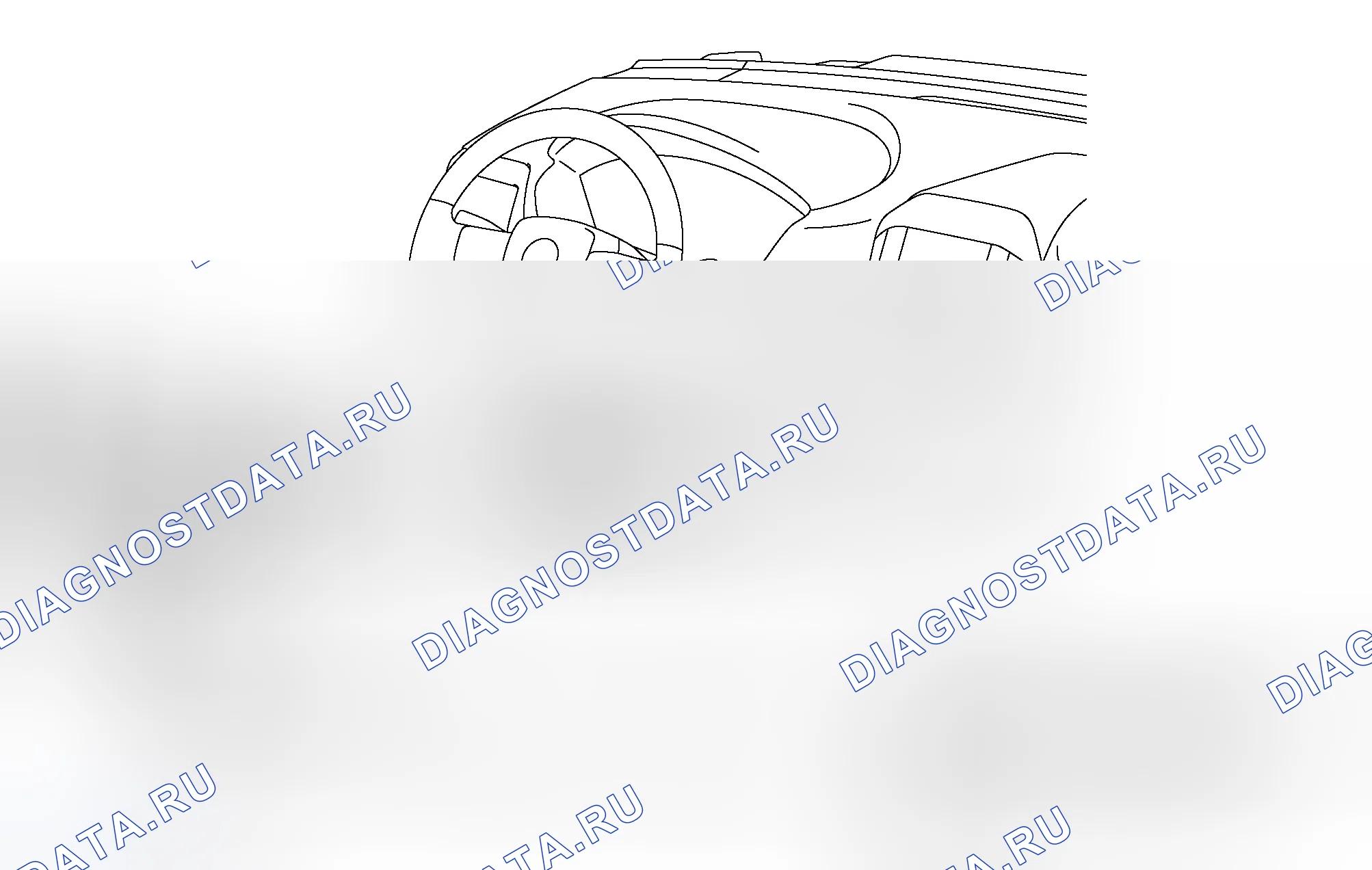 Рис. 1: ДЕМОНТАЖ И МОНТАЖ. Mitsubishi Endeavor I