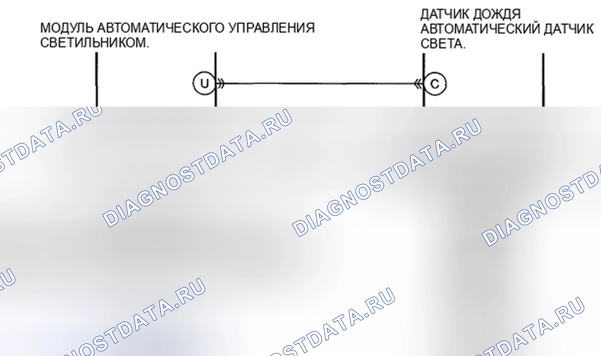 Рис. 53: расшифровка кода ошибки U2030 [МОДУЛЬ УПРАВЛЕНИЯ АВТОМАТИЧЕСКОЙ ПОДСВЕТКОЙ / СТЕКЛООЧИСТИТЕЛЕМ]. Honda CR-V IV рестайлинг