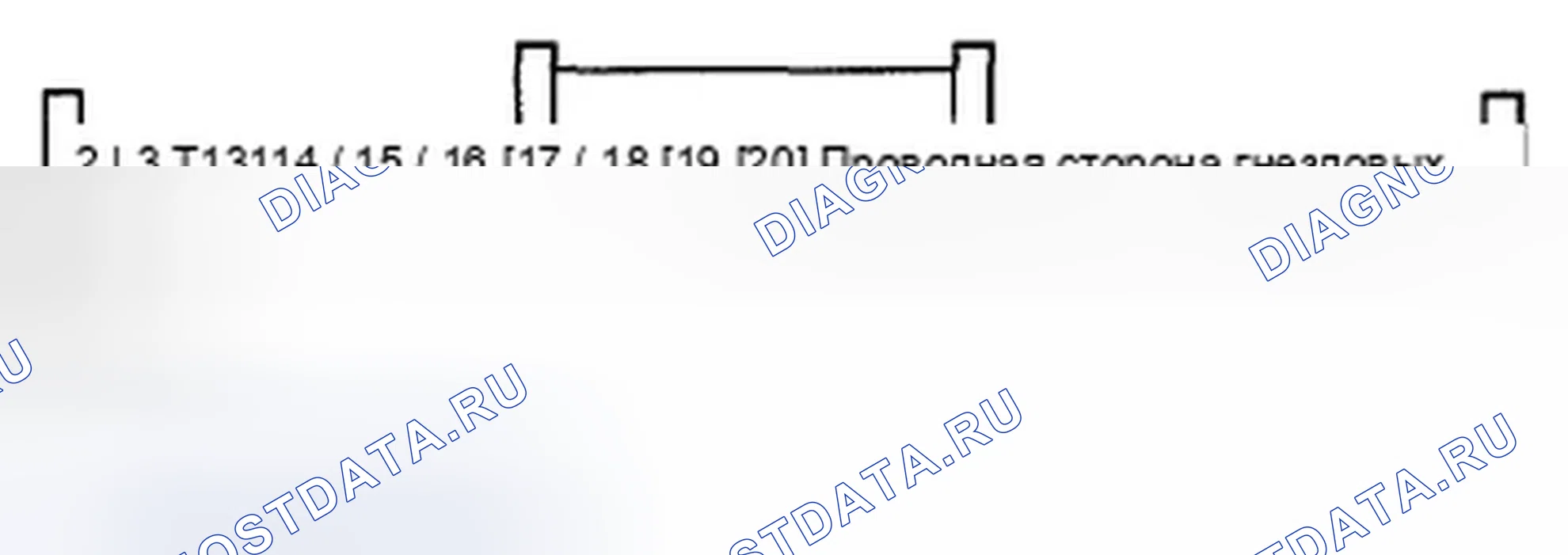 Рис. 689: РАЗЪЕМ B СТЕРЕОУСИЛИТЕЛЯ (24P). Acura TSX II