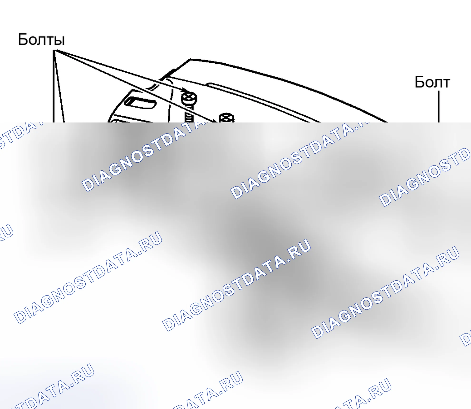 Рис. 10: Установка. Volvo S80 I