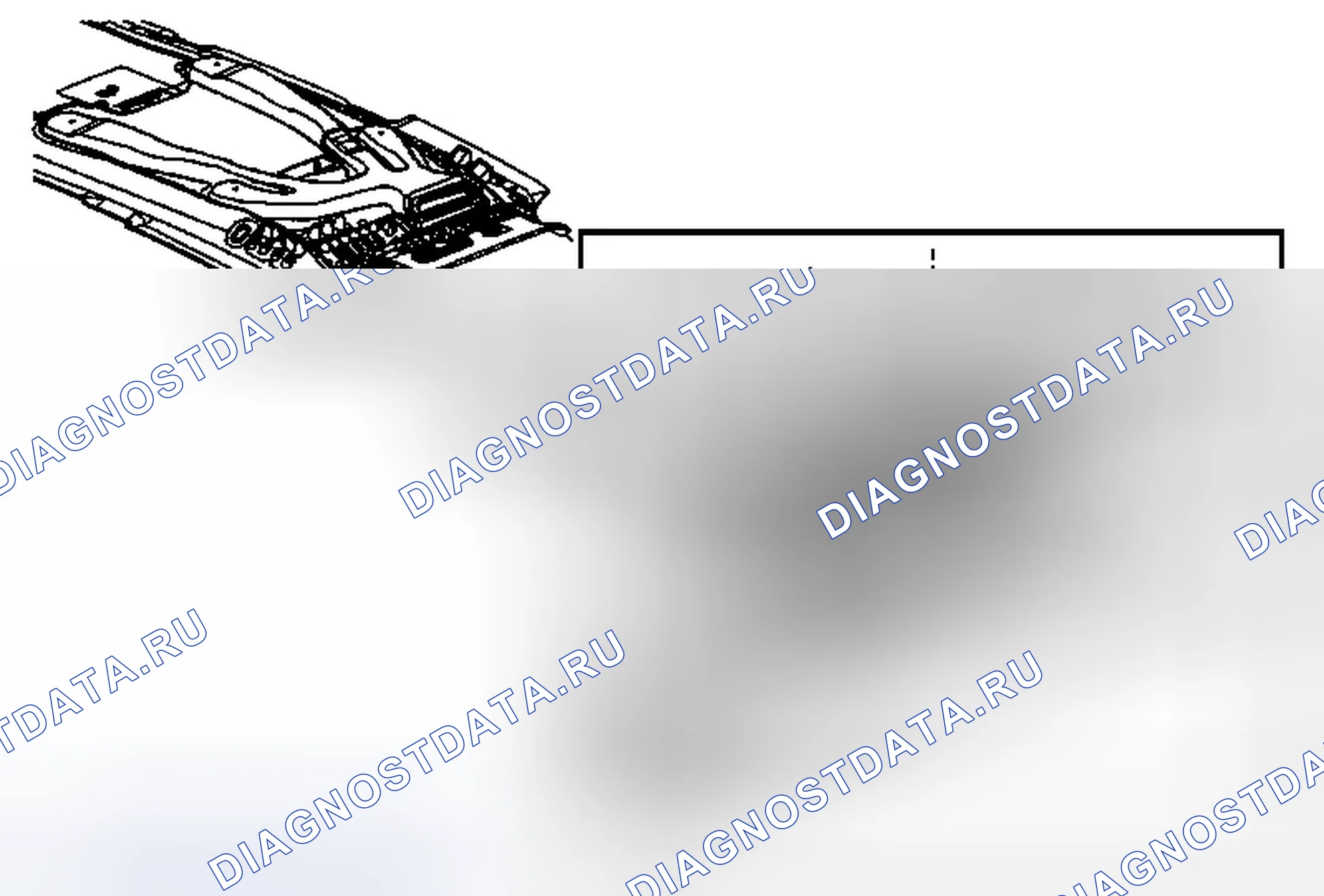 Рис. 11: Замена модуля электронного компаса. Chevrolet Traverse I