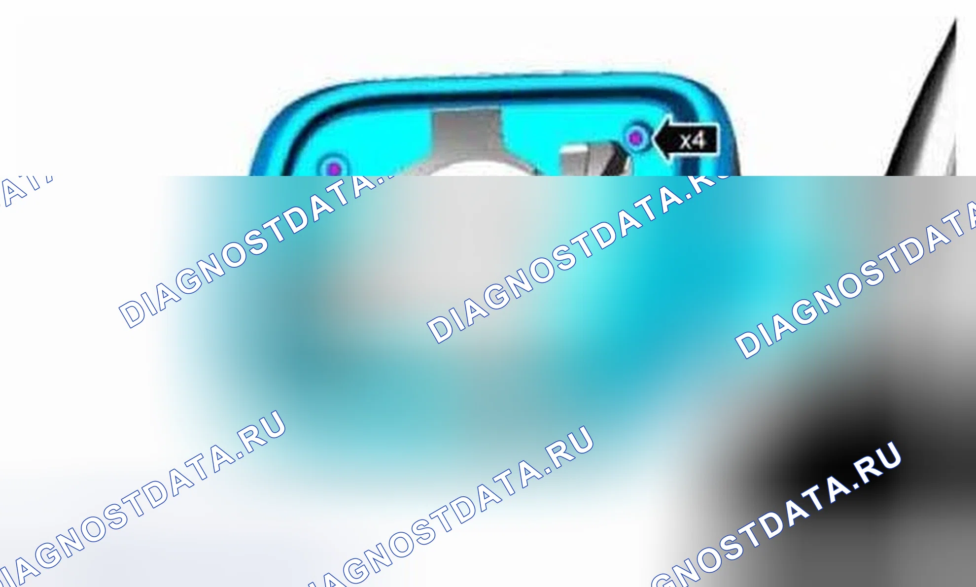 Рис. 68: Демонтаж. Ford Explorer V