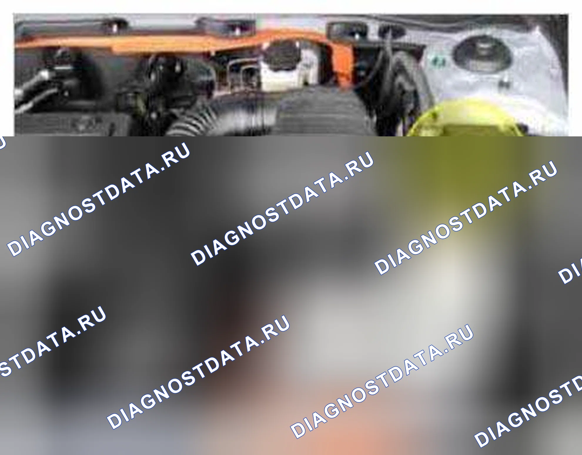 Рис. 308: Расположение компонентов. Kia Optima III