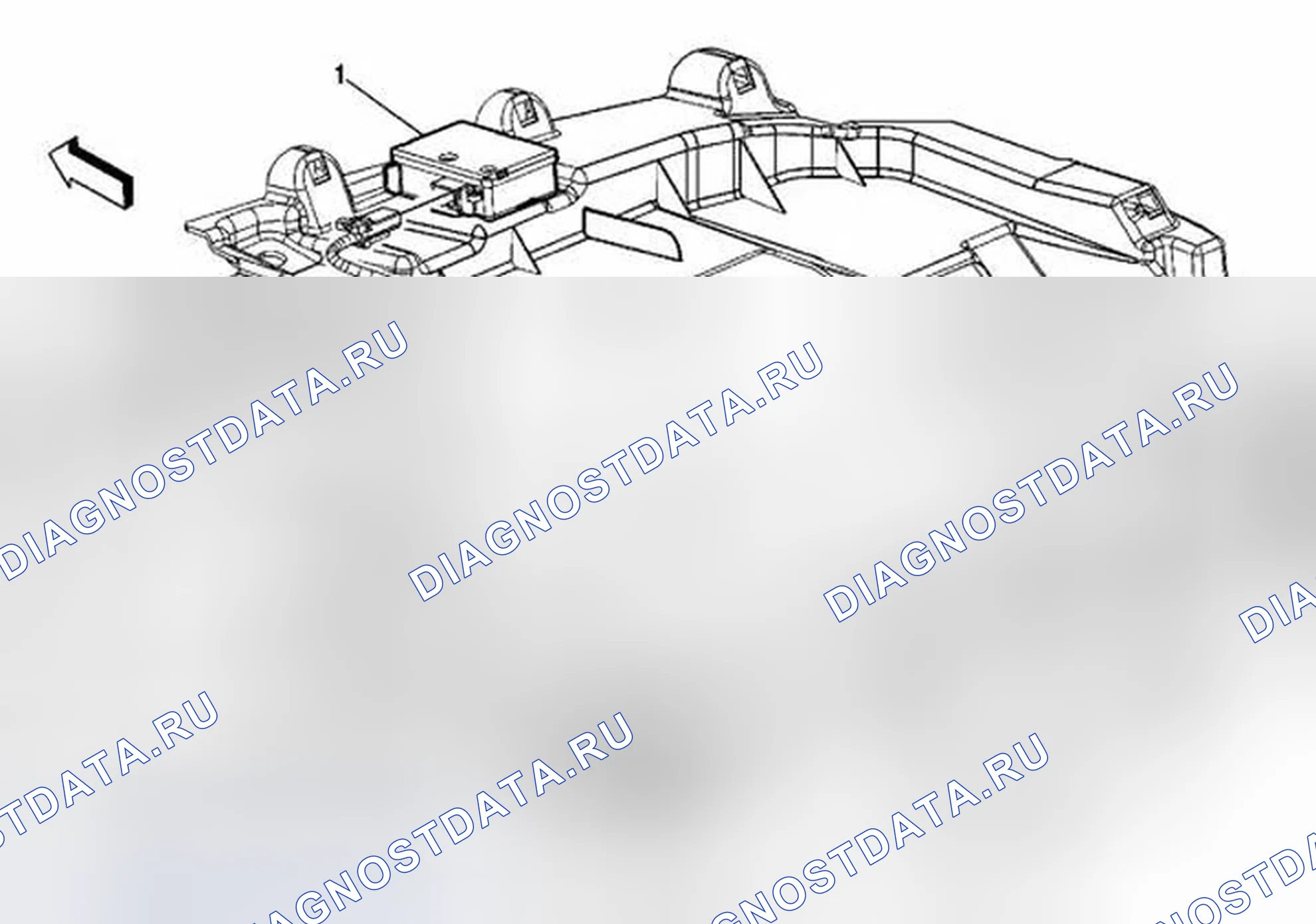 Рис. 70: Замена приемника замка двери дистанционного управления. Chevrolet Cobalt I