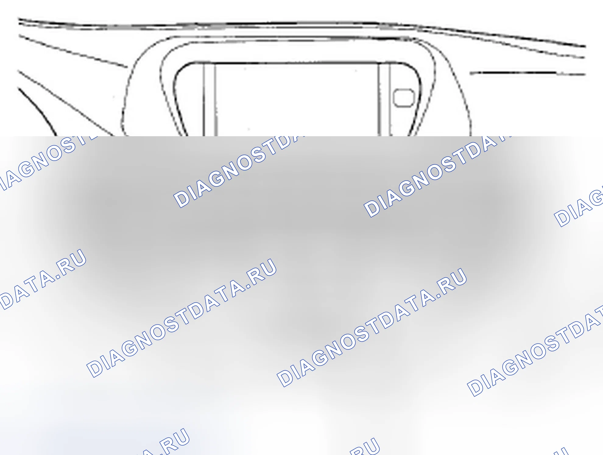 Рис. 1225: Выбор и калибровка зоны электрического компаса. Acura TSX II