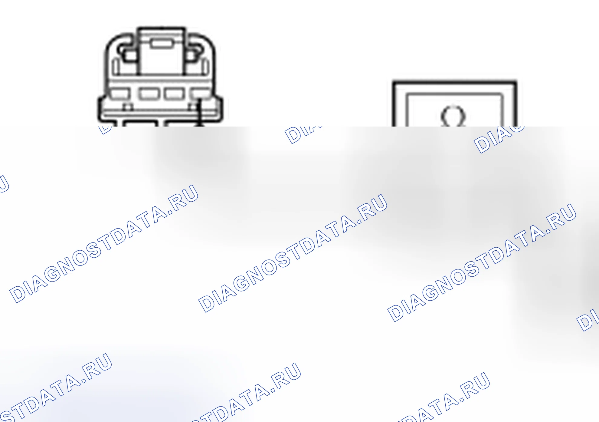 Рис. 48: КОНТРОЛЬНАЯ ТОЧКА B: ВСЕ ДВЕРНЫЕ ЗАМКИ НЕ РАБОТАЮТ ОТ ОДНОГО ПЕРЕКЛЮЧАТЕЛЯ. Hyundai ix55 I