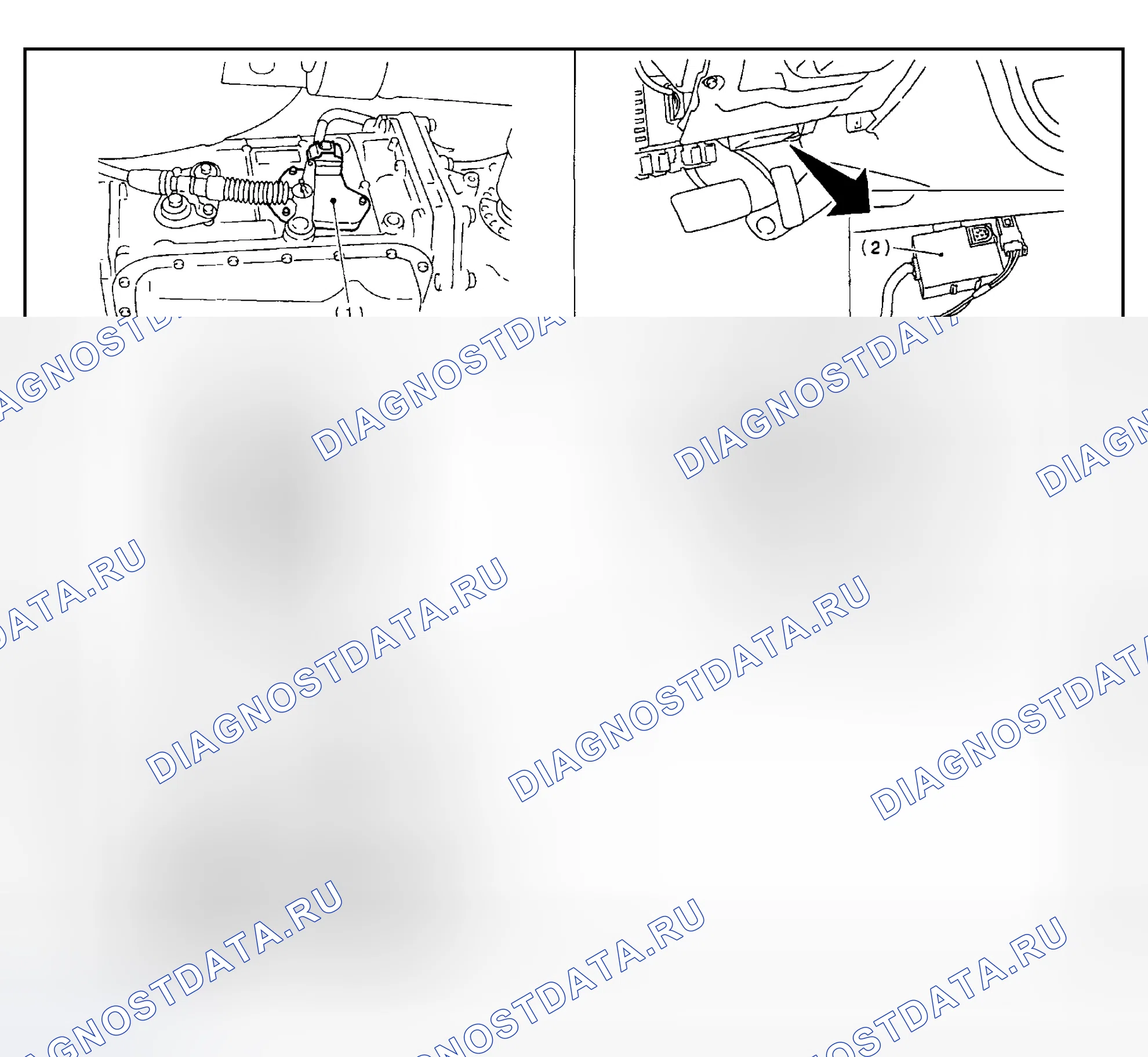 Рис. 71: Расположение электрических компонентов (2 из 2). Subaru Outback BH