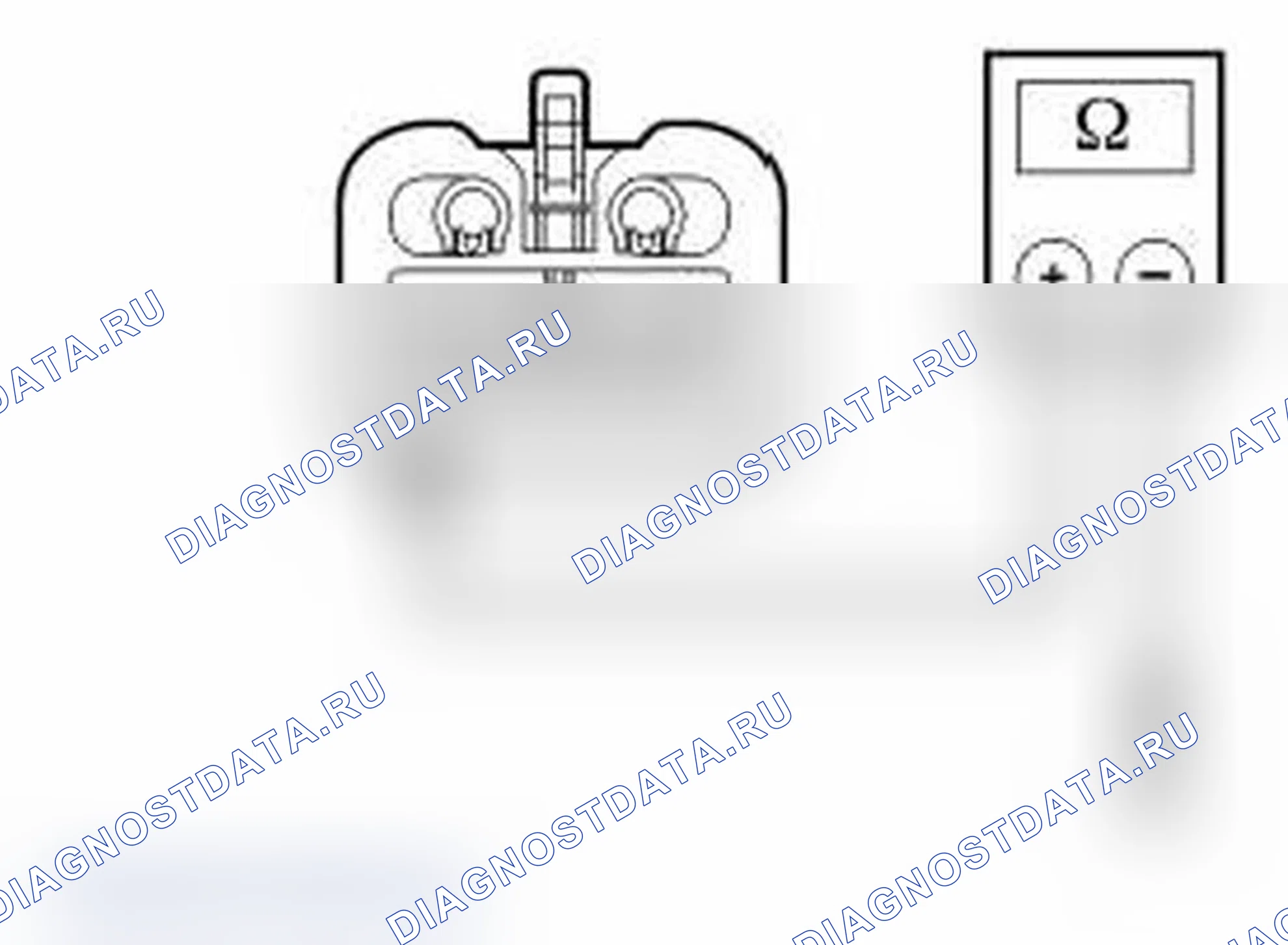 Рис. 27: диагностический тест G: расшифровка кода ошибки B00DF:11, B00DF:12, B00DF:13 или B00DF:1D. Ford Cutaway E350 Super Duty 