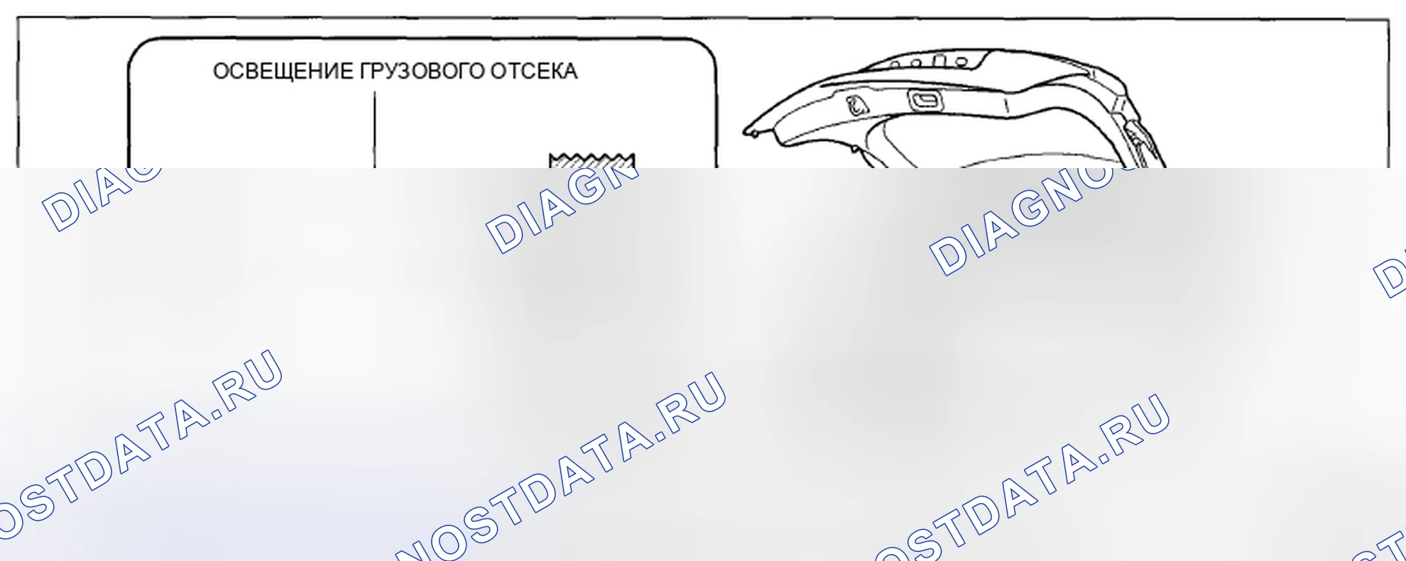 Рис. 209: ЛЕГКИЙ ДЕМОНТАЖ / МОНТАЖ ГРУЗОВОГО ОТСЕКА. Mazda CX-5 I