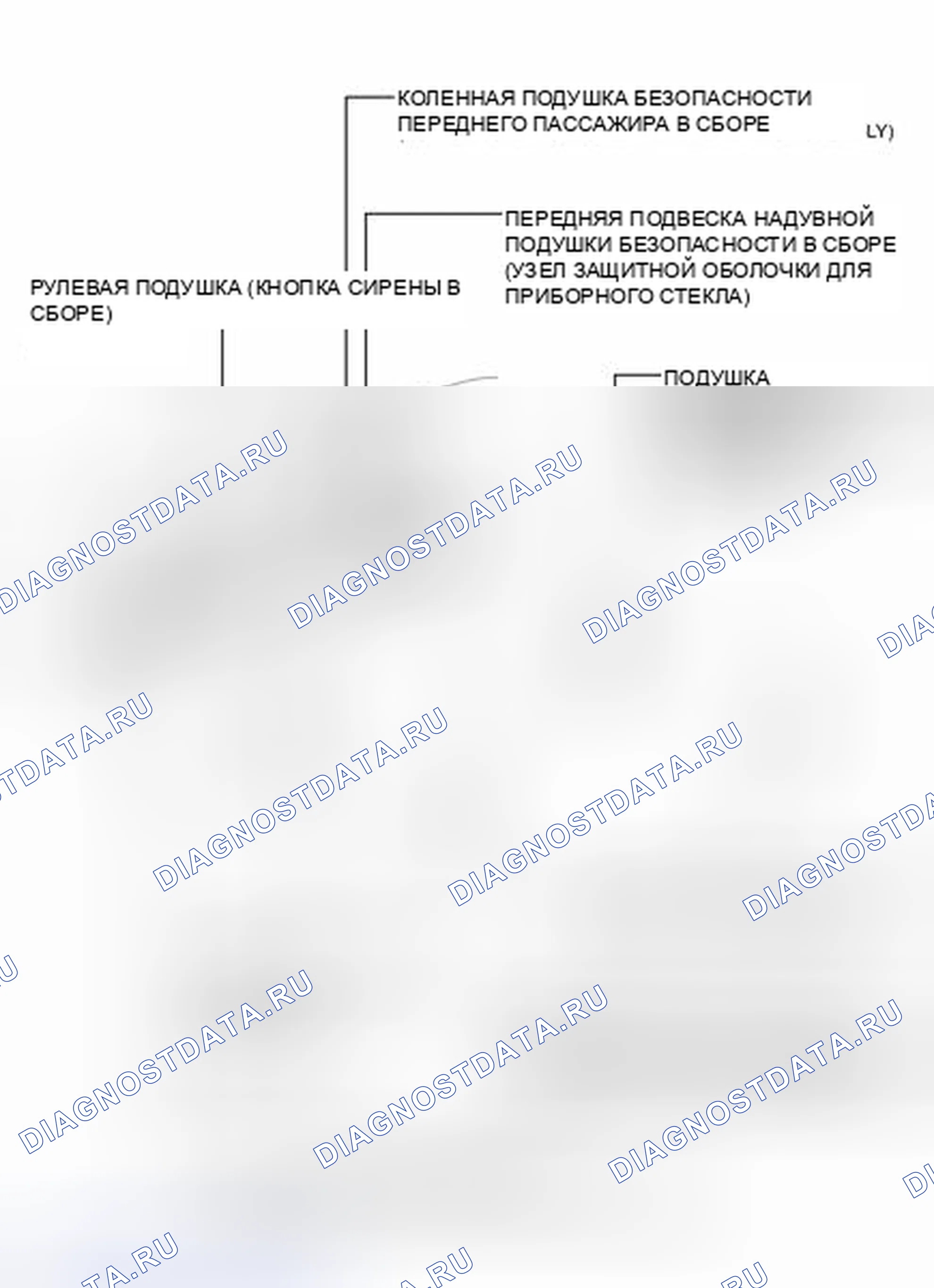 Рис. 525: ИЛЛЮСТРАЦИЯ. Toyota Avalon XX40